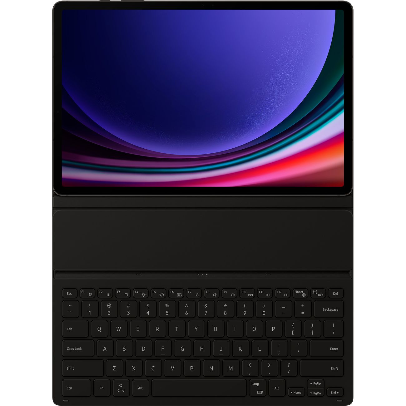 Купить Чехол-клавиатура Samsung Book Cover Keyboard Slim Galaxy Tab S9+/Tab  S9 FE+ Black (русская раскладка) в каталоге интернет магазина М.Видео по  выгодной цене с доставкой, отзывы, фотографии - Москва