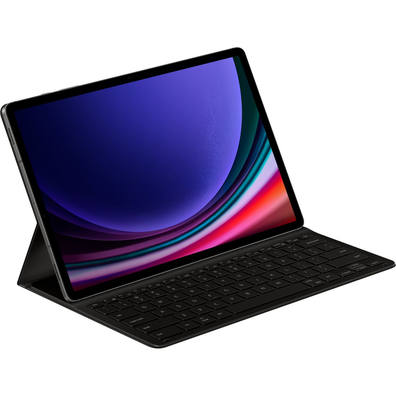 Чехол-клавиатура Samsung Book Cover Keyboard Slim Galaxy Tab S9+/Tab S9 FE+  Black (русская раскладка)