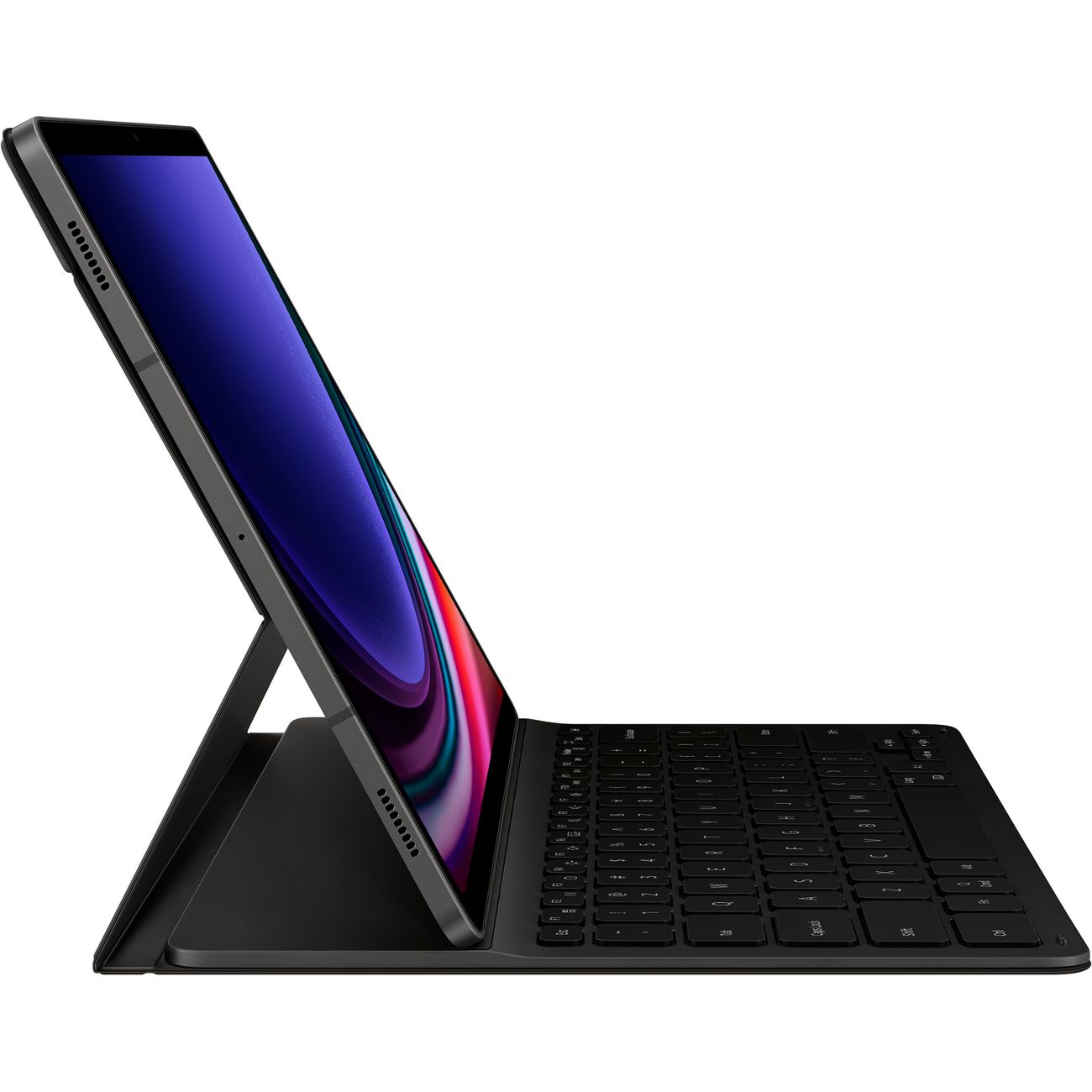 Купить Чехол-клавиатура Samsung Book Cover Keyboard Slim Galaxy Tab S9+/Tab  S9 FE+ Black (русская раскладка) в каталоге интернет магазина М.Видео по  выгодной цене с доставкой, отзывы, фотографии - Москва