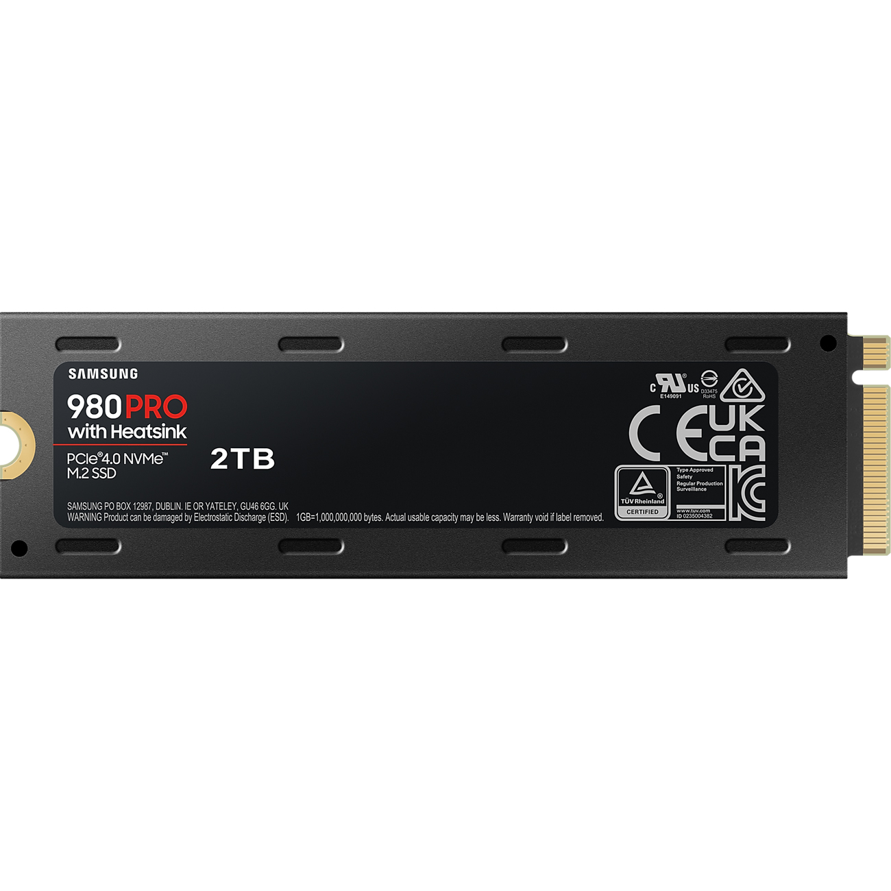 Внутренний SSD Samsung 980 PRO 2 TB (MZ-V8P2T0CW) M.2 PCI-E 4.0