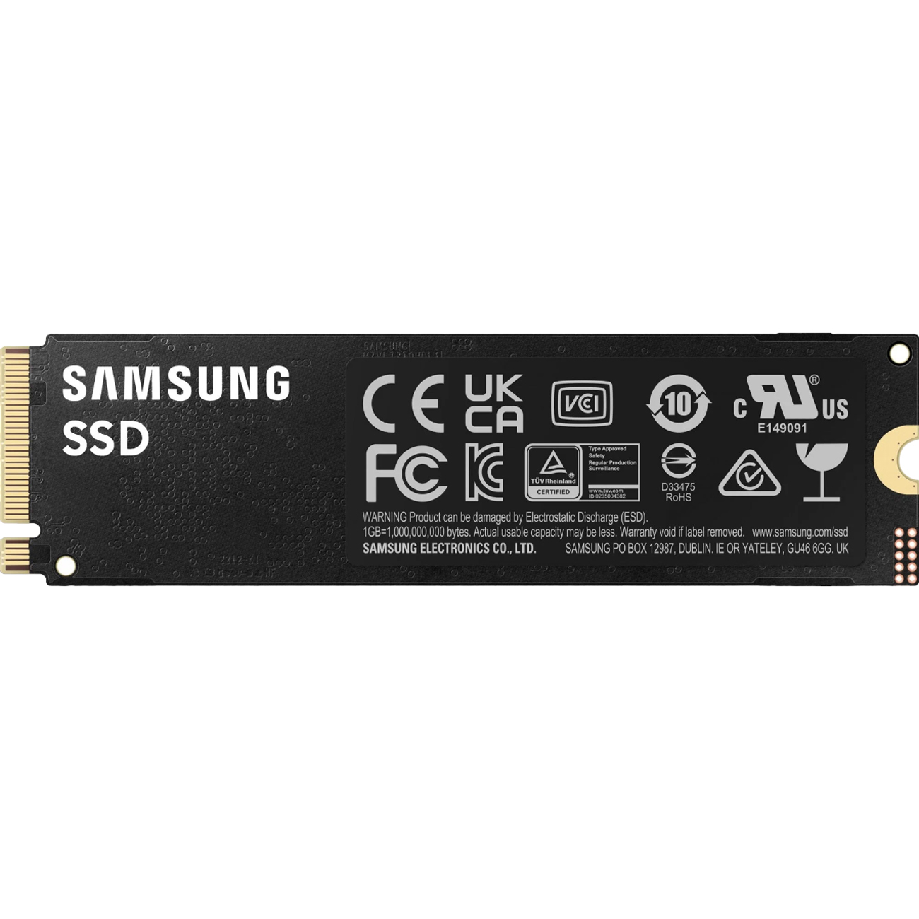 Внутренний SSD Samsung 1ТБ 990 PRO (MZ-V9P1T0BW)