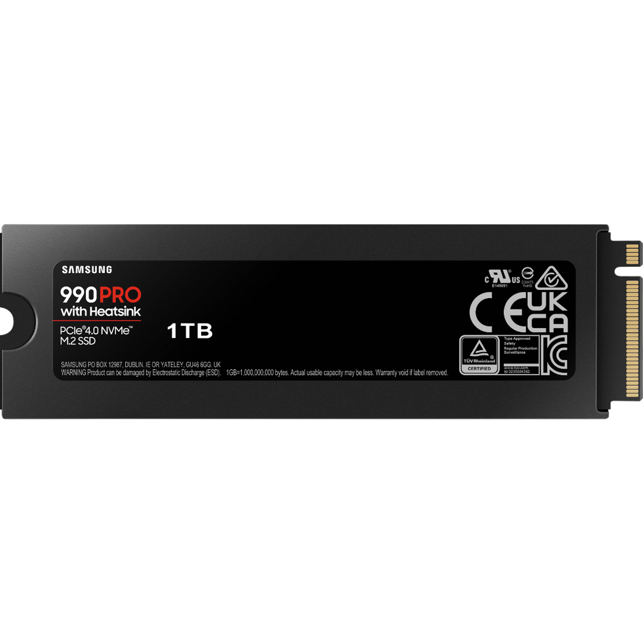 Внутренний SSD Samsung 1ТБ 990 PRO (MZ-V9P1T0CW)