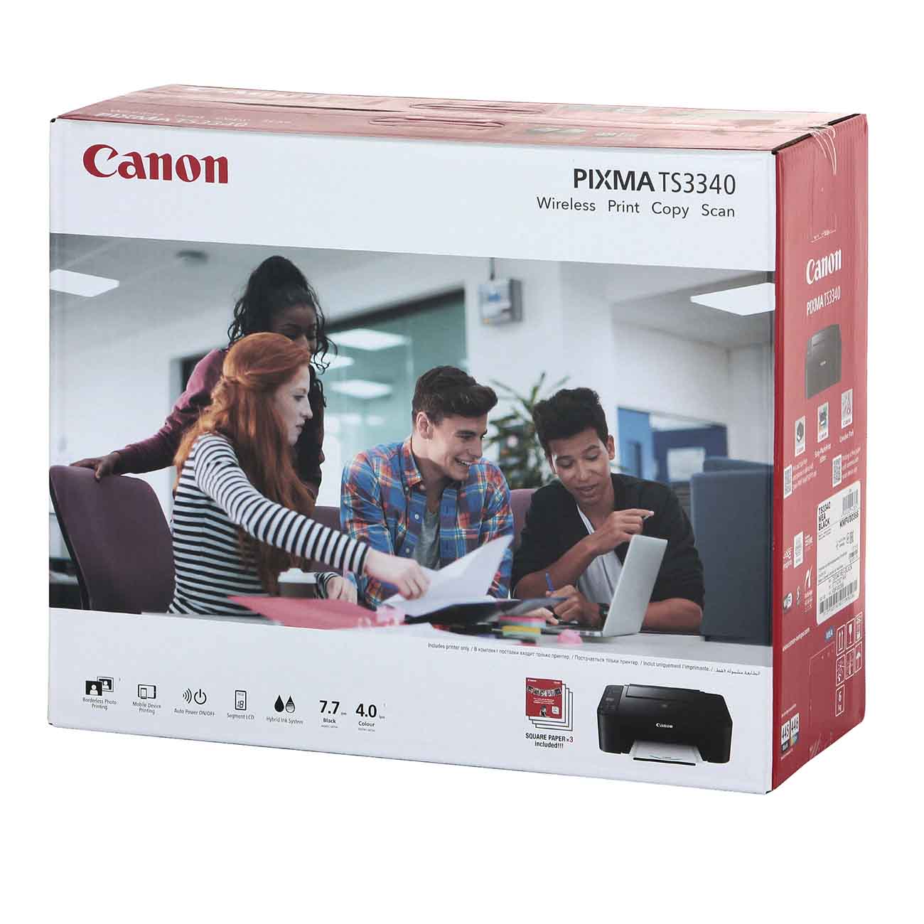 Купить Струйное МФУ Canon PIXMA TS3340 в каталоге интернет магазина М.Видео  по выгодной цене с доставкой, отзывы, фотографии - Москва