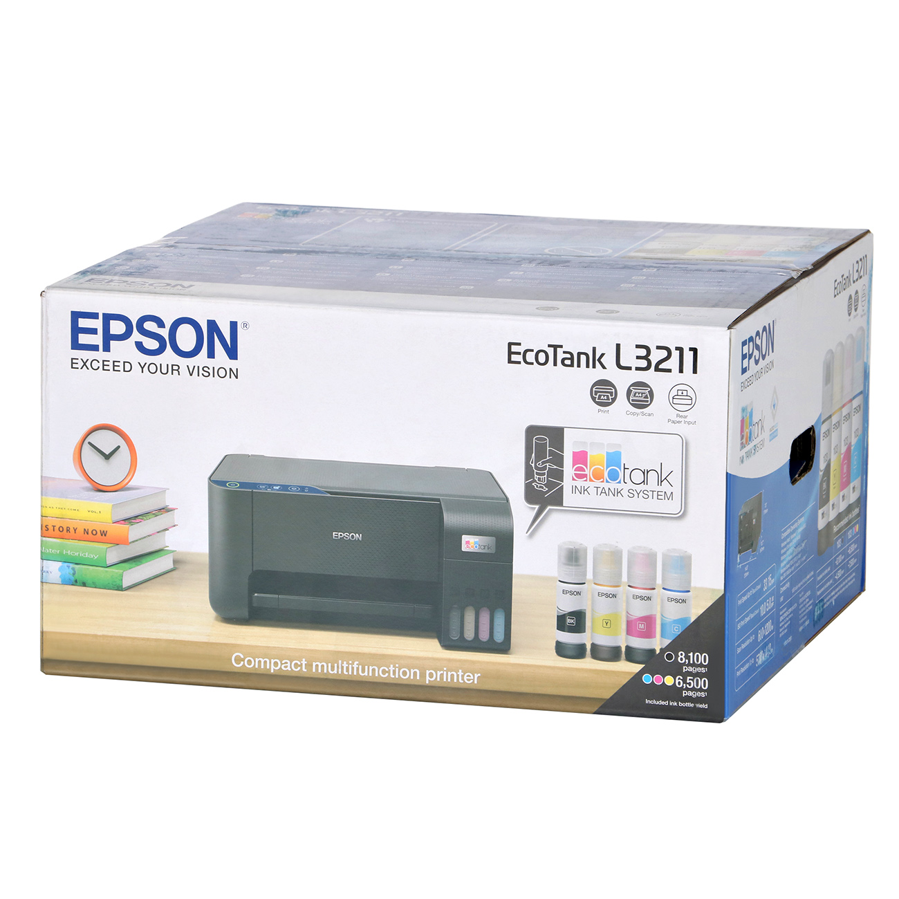 Купить Струйное МФУ Epson L3211 в каталоге интернет магазина М.Видео по  выгодной цене с доставкой, отзывы, фотографии - Москва