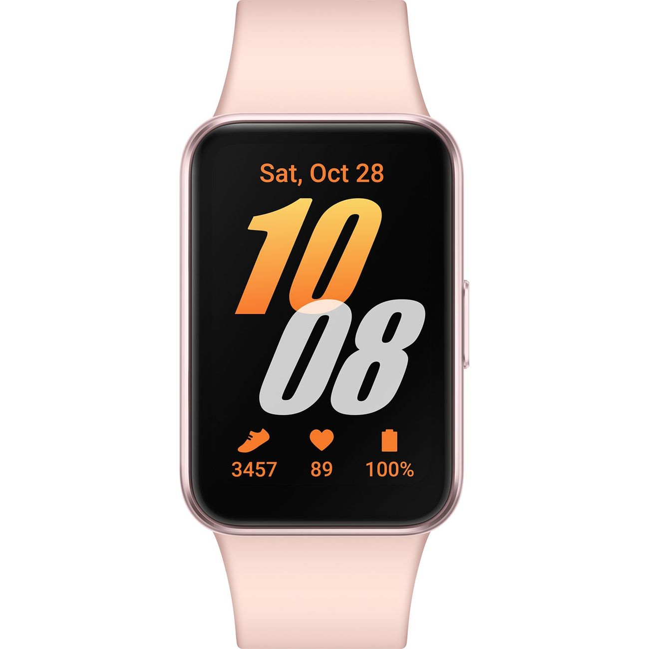 Купить Смарт-часы Samsung Galaxy Fit 3 Pink Gold (SM-R390N) в каталоге  интернет магазина М.Видео по выгодной цене с доставкой, отзывы, фотографии  - Москва