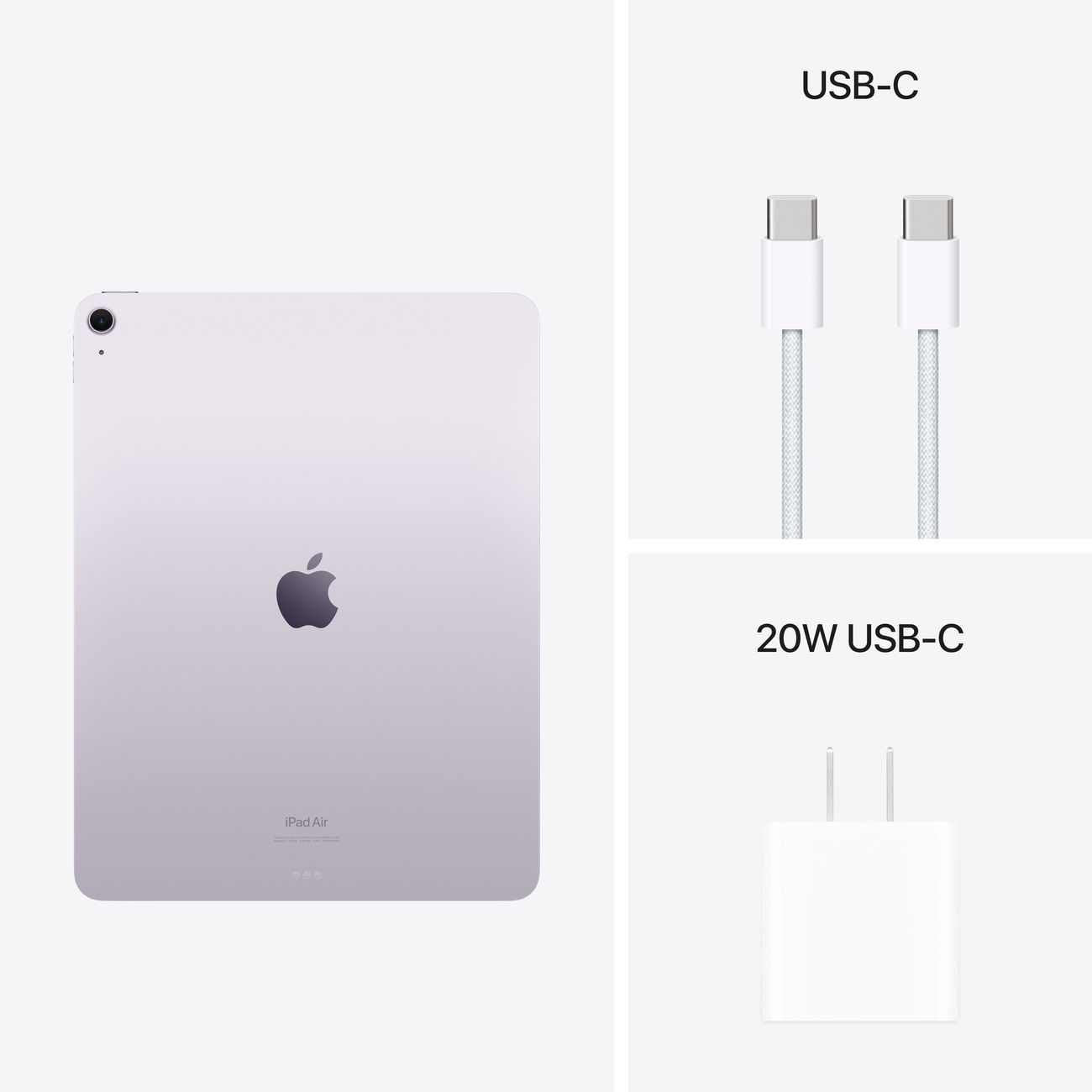 Купить Планшет Apple IPad Air 13 Wi-Fi 256GB Purple MV2H3 в каталоге  интернет магазина М.Видео по выгодной цене с доставкой, отзывы, фотографии  - Москва