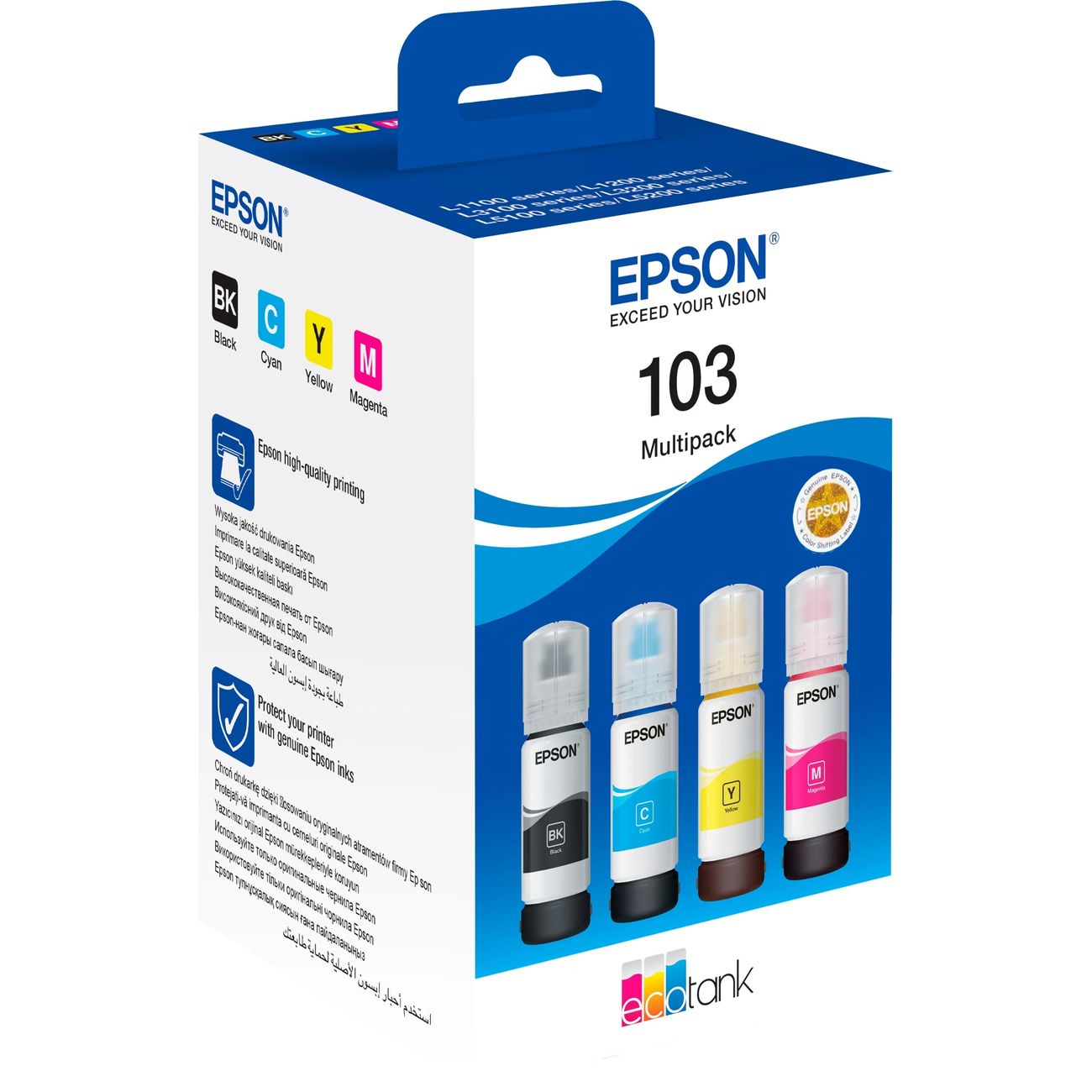 Изображение товара Чернила для принтера Epson 103 MULTIPACK (C13T00S64A)