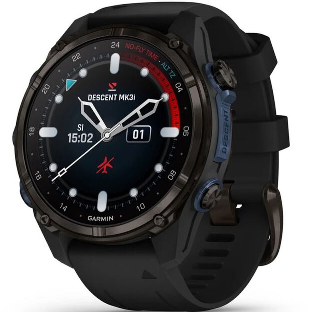Изображение товара Спортивные часы Garmin Descent MK3i 43мм Carbon Gray