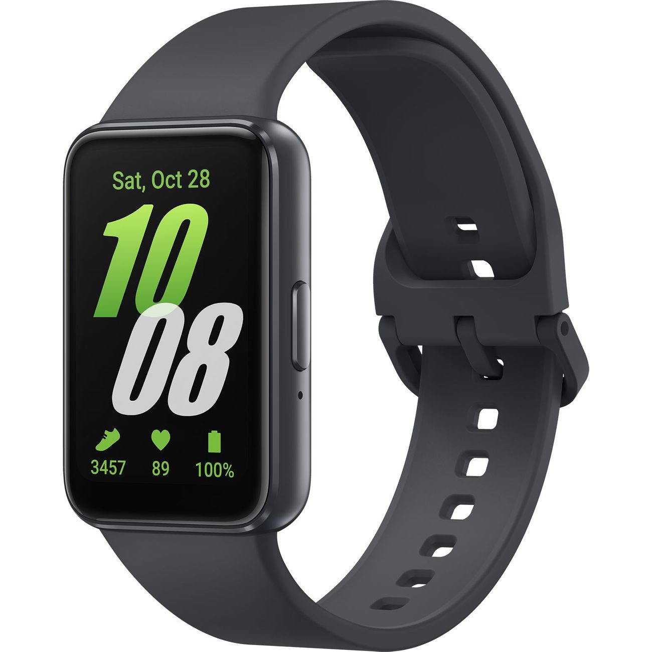 Восстановленные смарт-часы Samsung Galaxy Fit 3 Graphite (SM-R390N), хороший