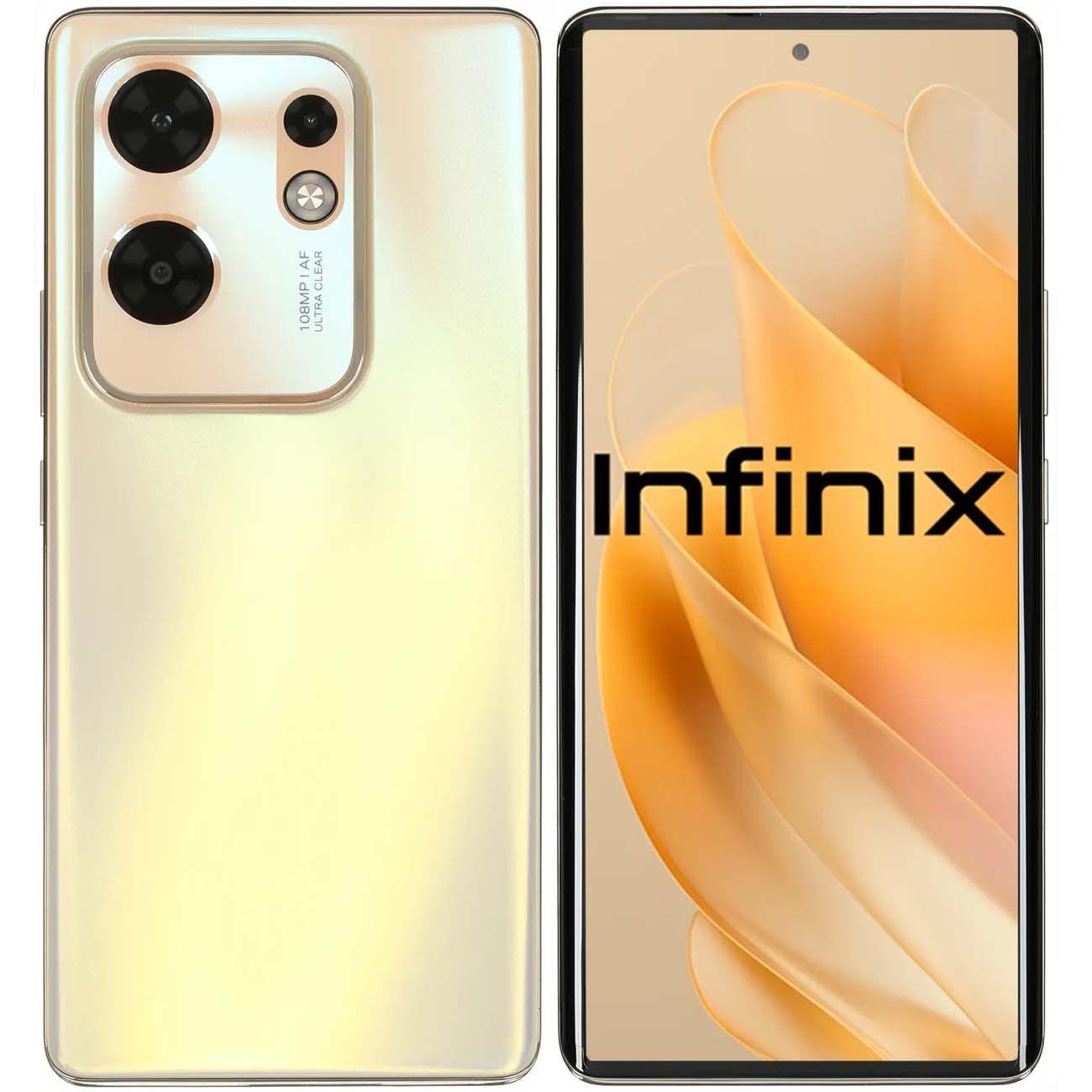 Изображение товара Восстановленный смартфон Infinix Zero 30 8/256GB Sunset Gold, хороший Изображение товара Восстановленный смартфон Infinix Zero 30 8/256GB Sunset Gold, хороший