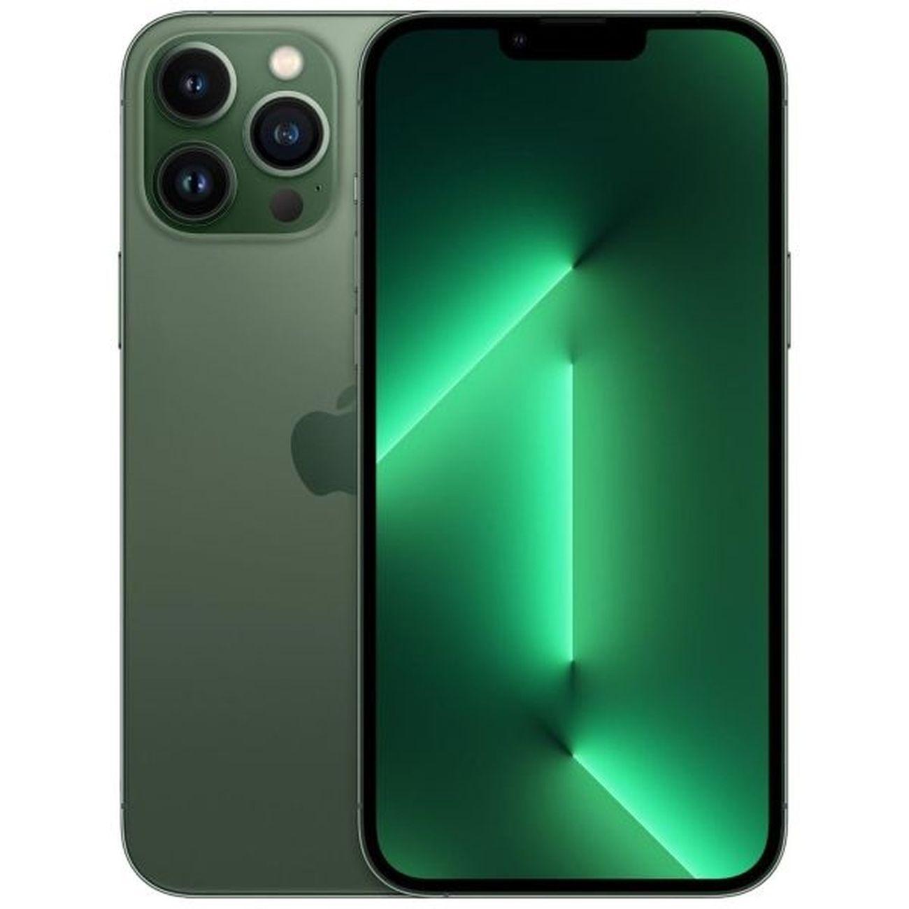 Изображение товара Восстановленный смартфон Apple iPhone 13 Pro Max 128GB nanoSim/eSim альпийский зеленый, рабочий (без RuStore)