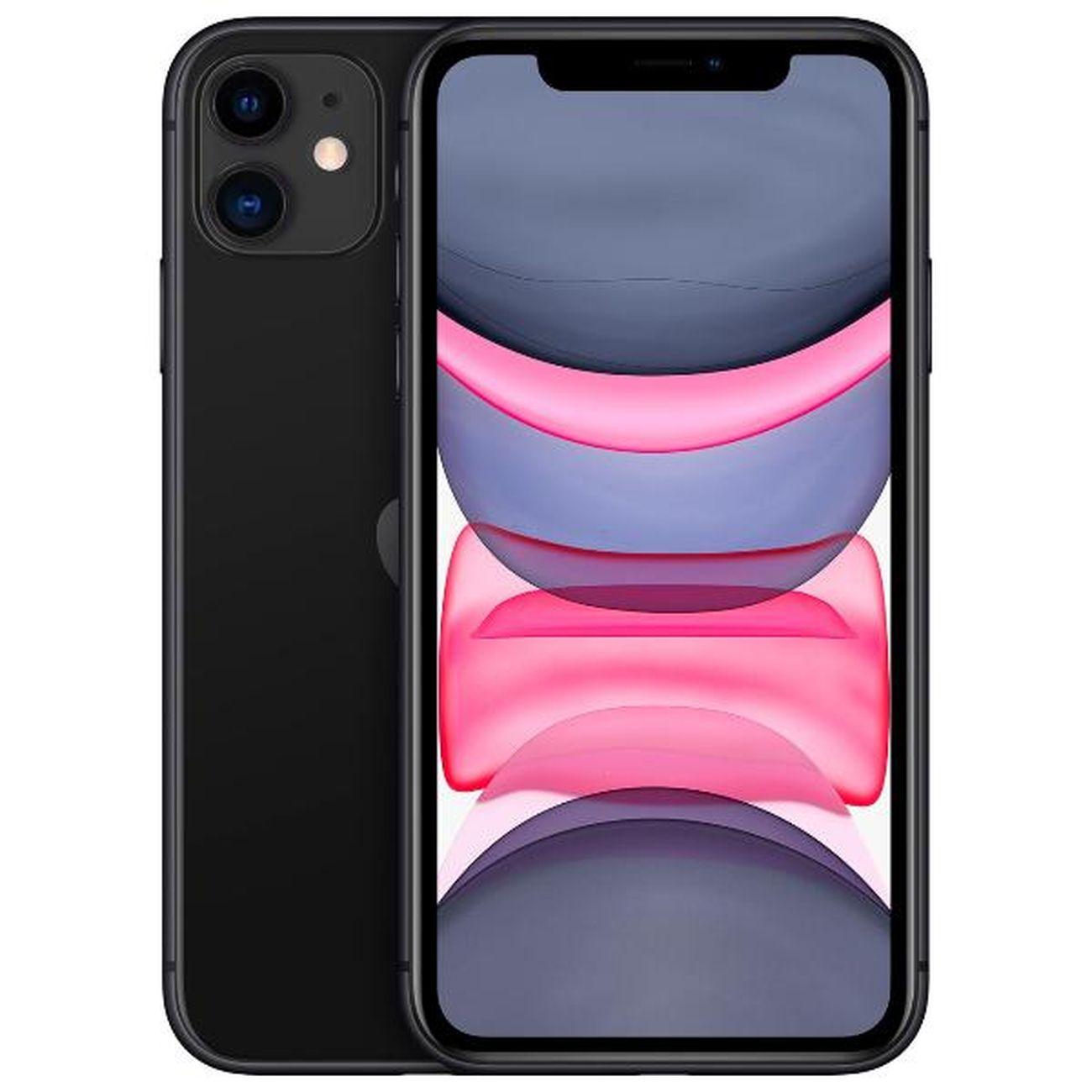 Изображение товара Восстановленный смартфон Apple iPhone 11 128GB Dual Sim Black, рабочий (без RuStore)