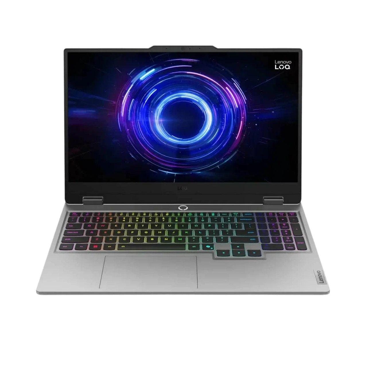 Изображение товара Ноутбук игровой Lenovo LOQ 83JE002CRK 15.6" IPS/Intel Core i5 13450HX/24Gb/512Gb SSD/GeForce RTX 5060 8Gb/DOS/Серый (15IRX10)