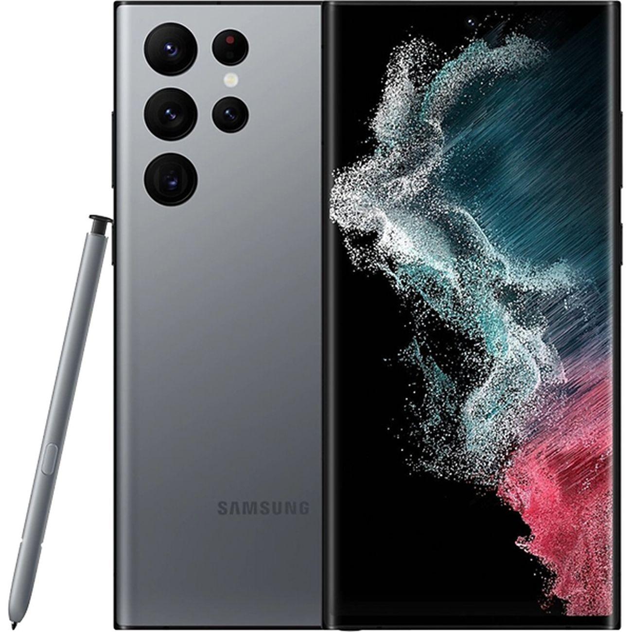 Изображение товара Восстановленный смартфон Samsung Galaxy S22 Ultra 12/256GB Graphite, рабочий Изображение товара Восстановленный смартфон Samsung Galaxy S22 Ultra 12/256GB Graphite, рабочий