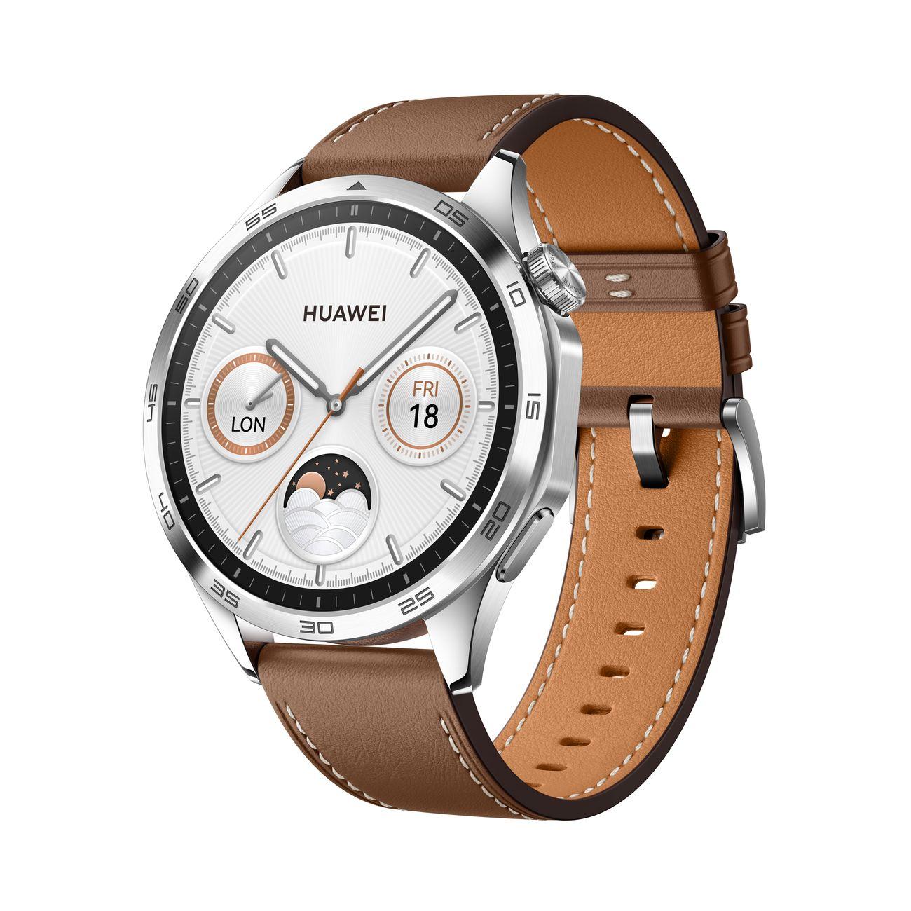 Восстановленные смарт-часы HUAWEI Watch GT 4 46mm Phoinix Brown (PNX-B19), хороший