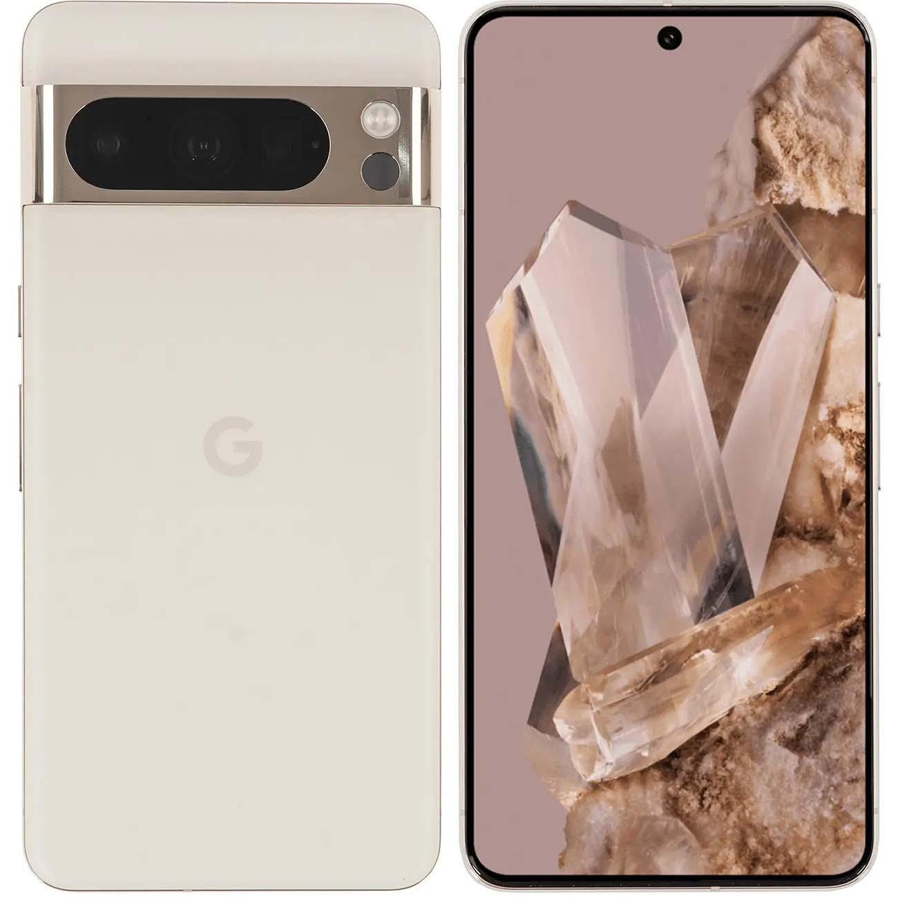 Изображение товара Восстановленный смартфон Google Pixel 8 Pro 12/128GB Porcelain (фарфоровый), хороший