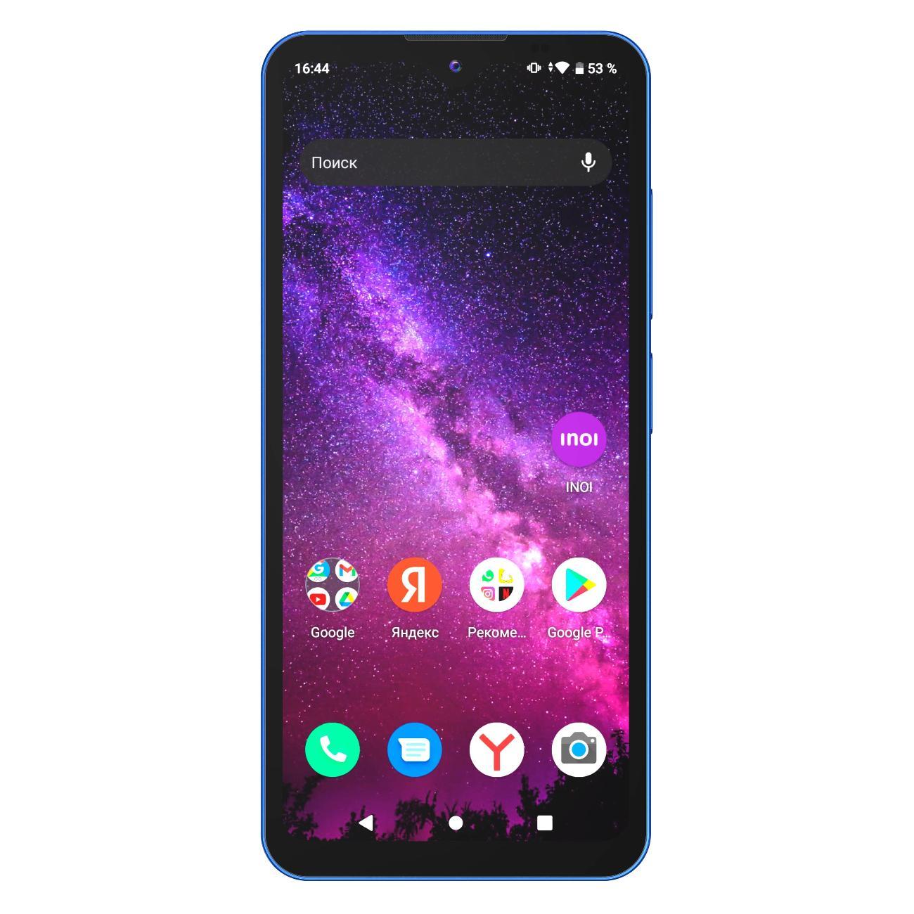 Изображение товара Восстановленный смартфон Inoi А72 4/64GB полночный синий, рабочий