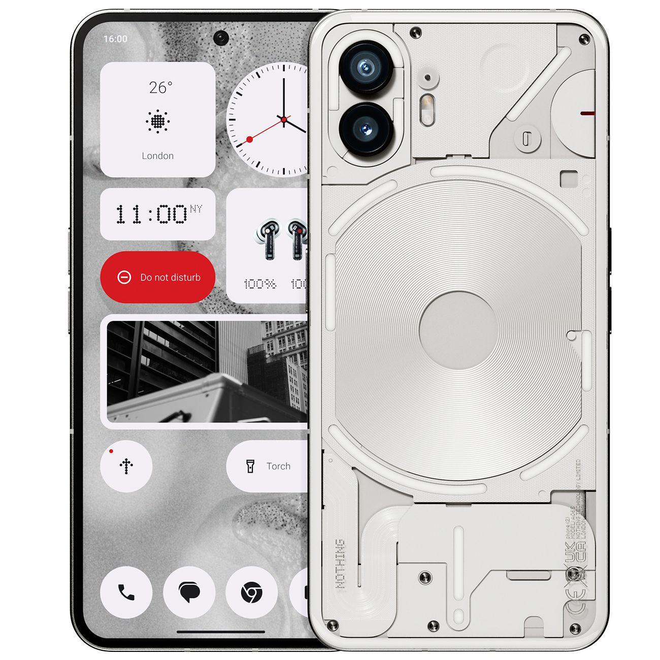 Изображение товара Восстановленный смартфон Nothing Phone (2) 12/512GB белый (A065), отличный