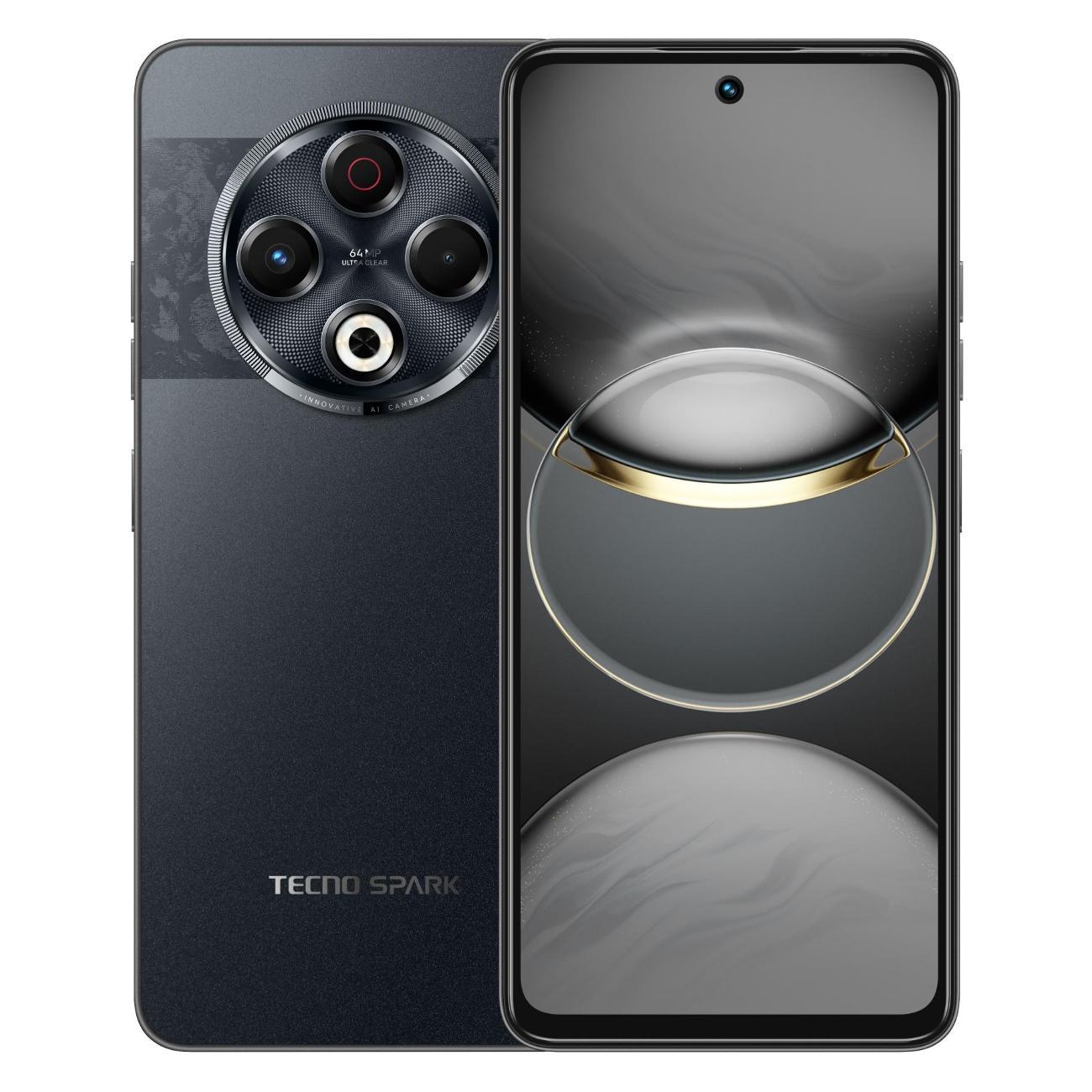 Изображение товара Восстановленный смартфон Tecno Spark 30 8/128GB Stellar Shadow, отличный