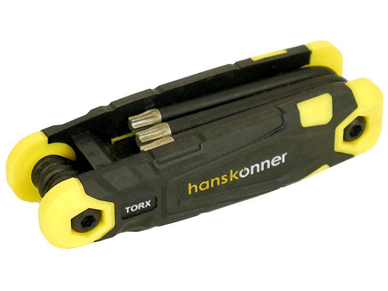 Изображение товара Набор TORX ключей Hanskonner HK1045-04-8, 8 шт, складной кейс Изображение товара Набор TORX ключей Hanskonner HK1045-04-8, 8 шт, складной кейс