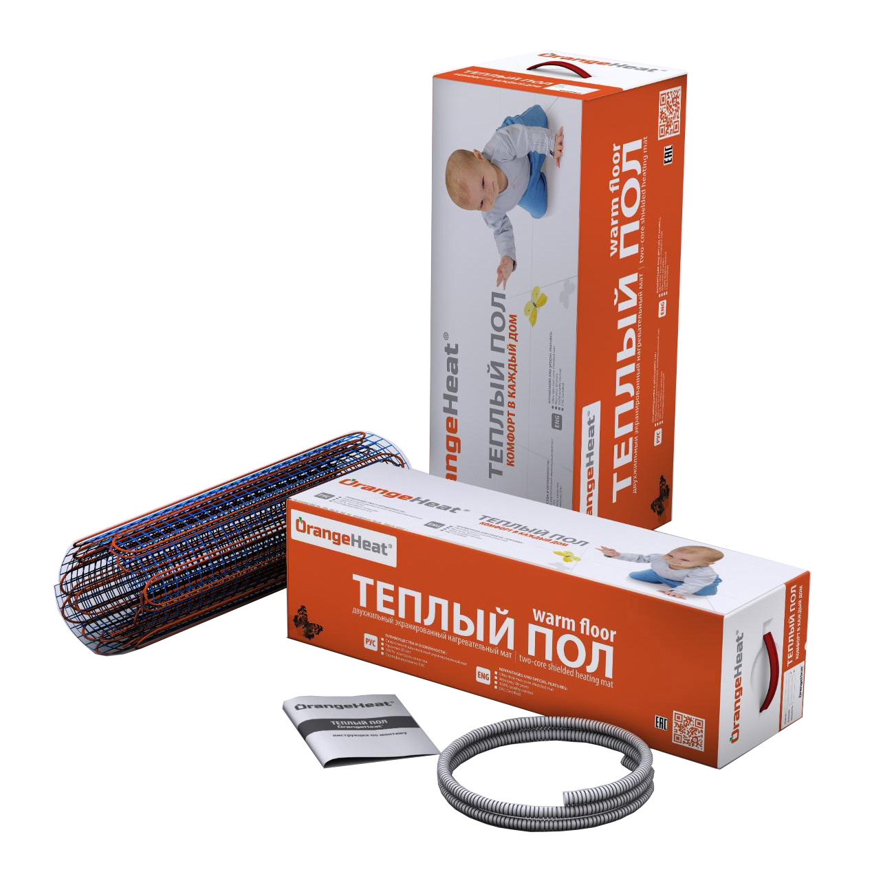 Изображение товара Теплый пол OrangeHeat MTE 450-3,0