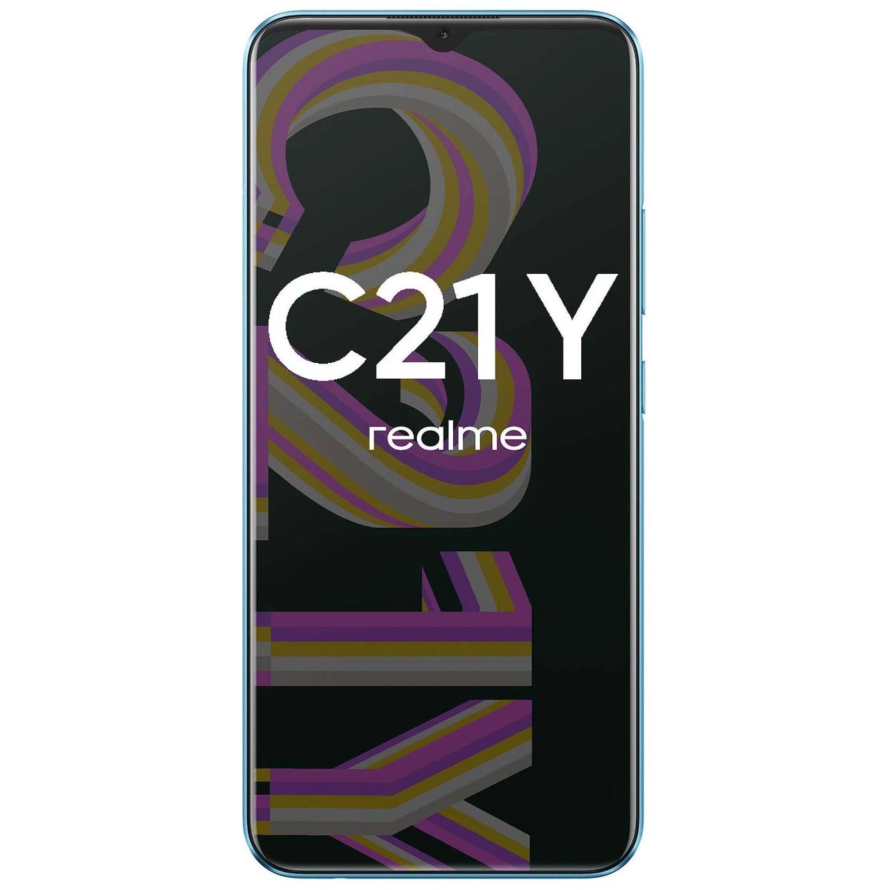 Купить Смартфон realme C21-Y 4/64Gb Light Blue в каталоге интернет магазина  М.Видео по выгодной цене с доставкой, отзывы, фотографии - Москва