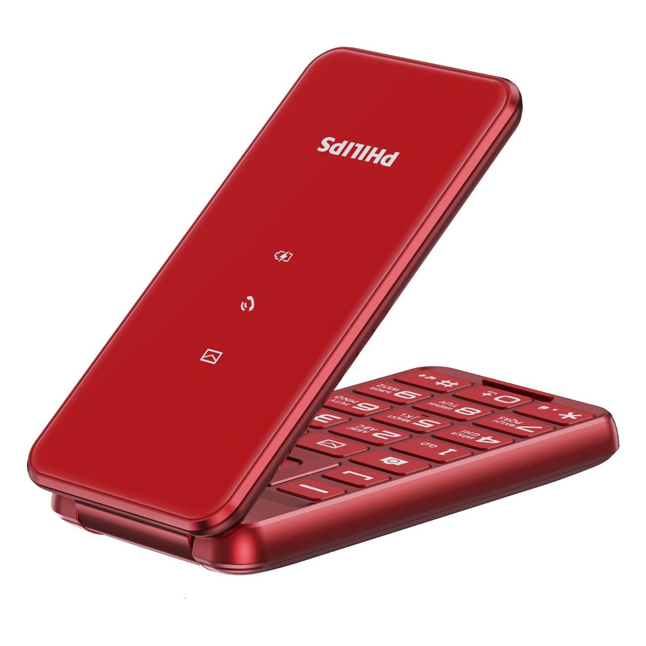 Купить Мобильный телефон Philips Xenium E2601 красный в каталоге интернет  магазина М.Видео по выгодной цене с доставкой, отзывы, фотографии - Москва