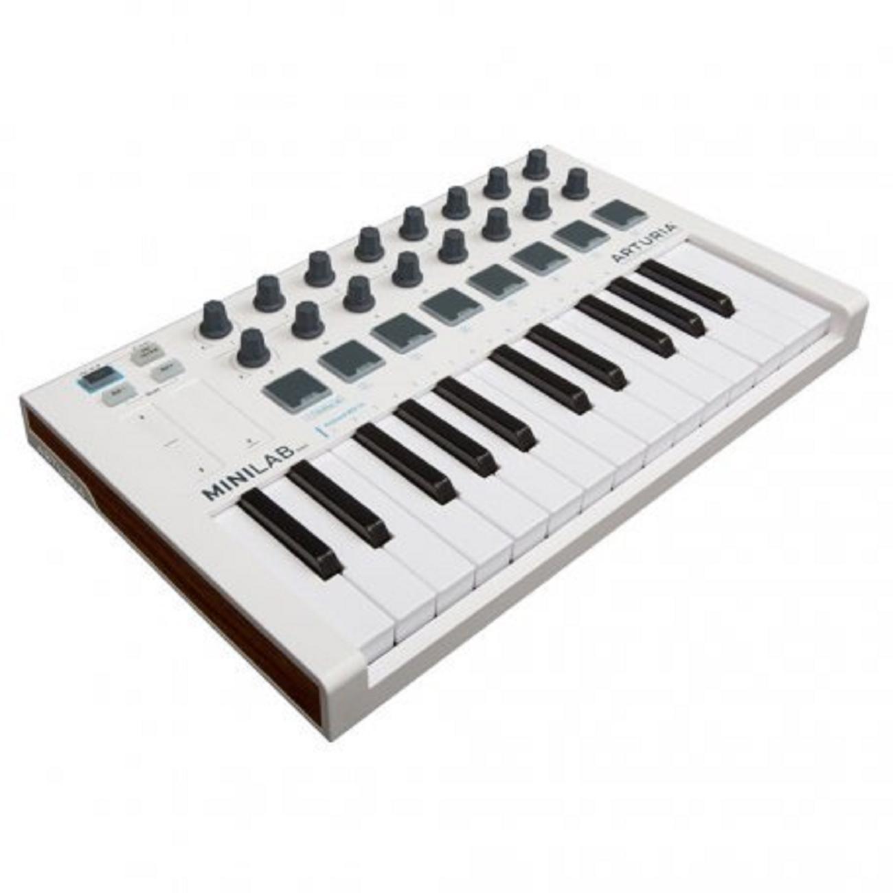 Купить Midi клавиатура Arturia MiniLab mkII white в каталоге интернет  магазина М.Видео по выгодной цене с доставкой, отзывы, фотографии - Москва