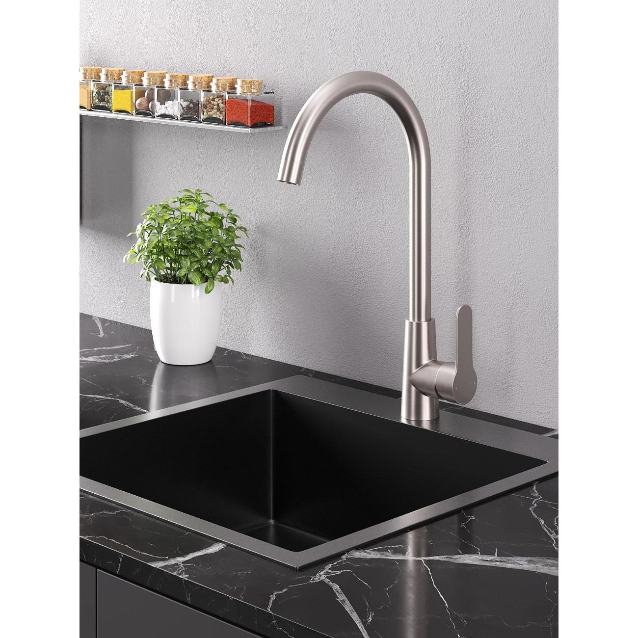 Изображение товара Смеситель Agger Splendid A0900133 никель