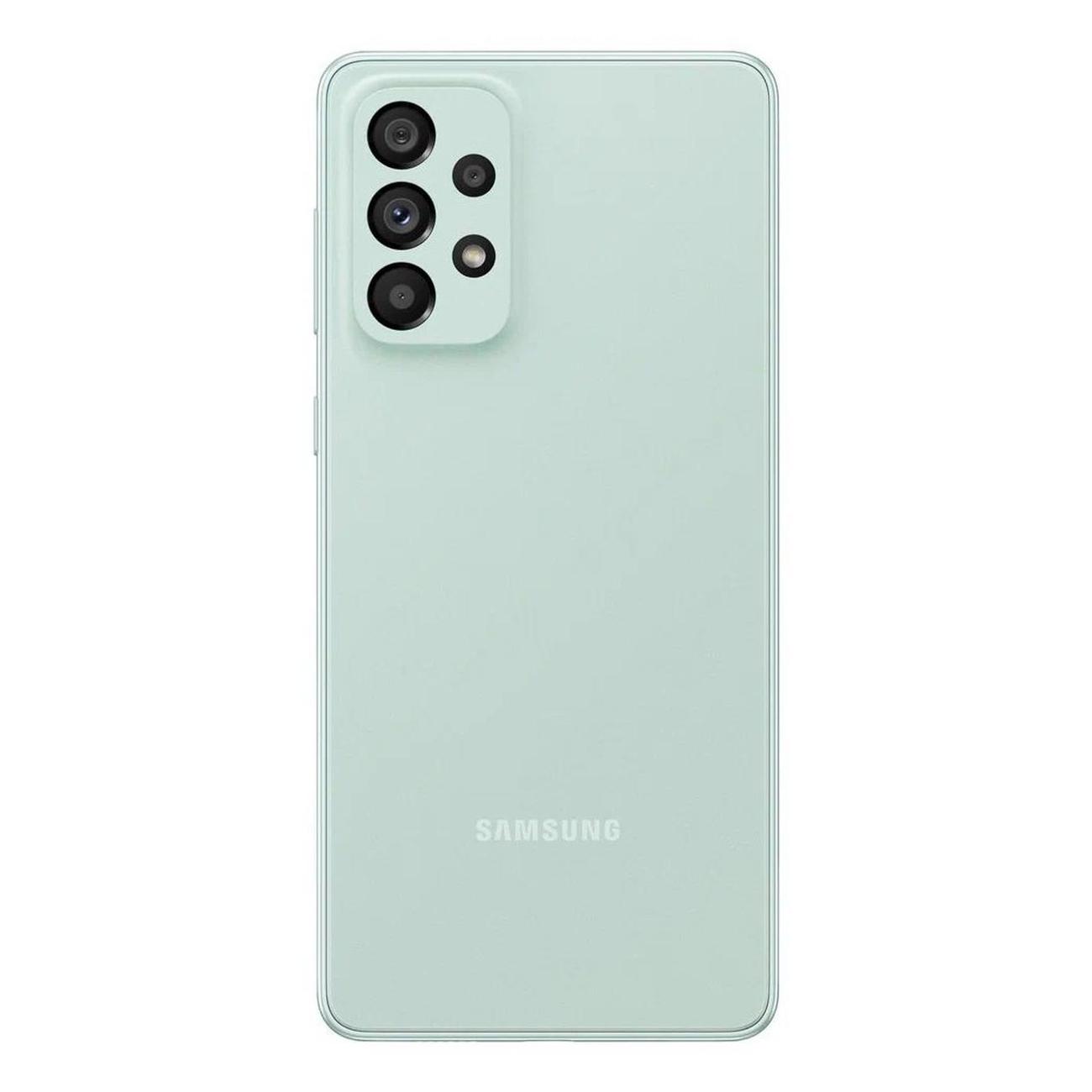 Купить Смартфон Samsung Galaxy A73 5G 8/256Gb Green (SM-A736BLGHSKZ) в  каталоге интернет магазина М.Видео по выгодной цене с доставкой, отзывы,  фотографии - Москва