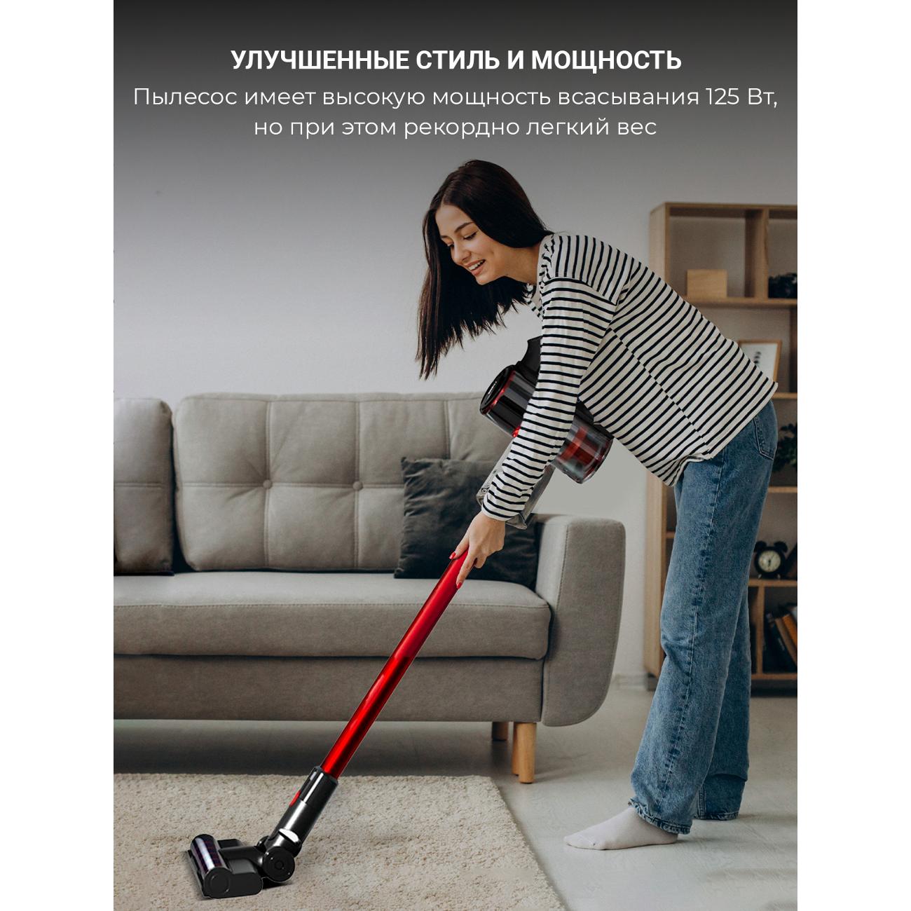 Купить Пылесос ручной (handstick) Lydsto Cordless Handheld Vacuum Cleaner  V10 в каталоге интернет магазина М.Видео по выгодной цене с доставкой,  отзывы, фотографии - Москва