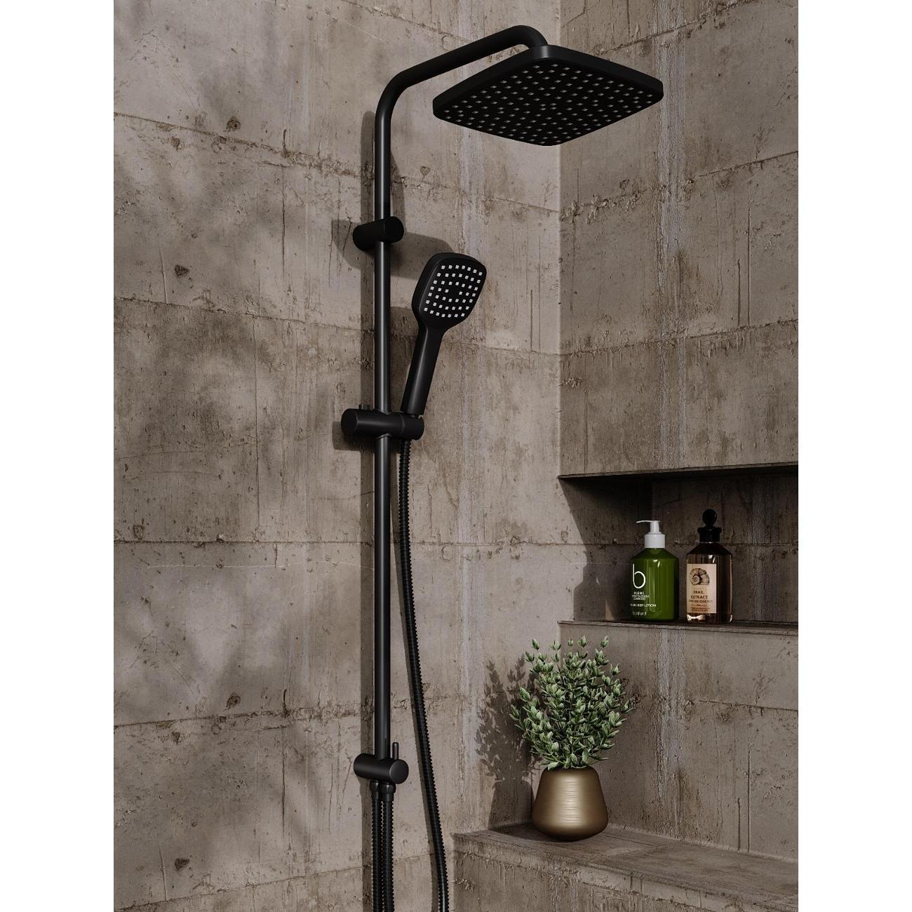 Изображение товара Душевая система Orange OW04b черный матовый