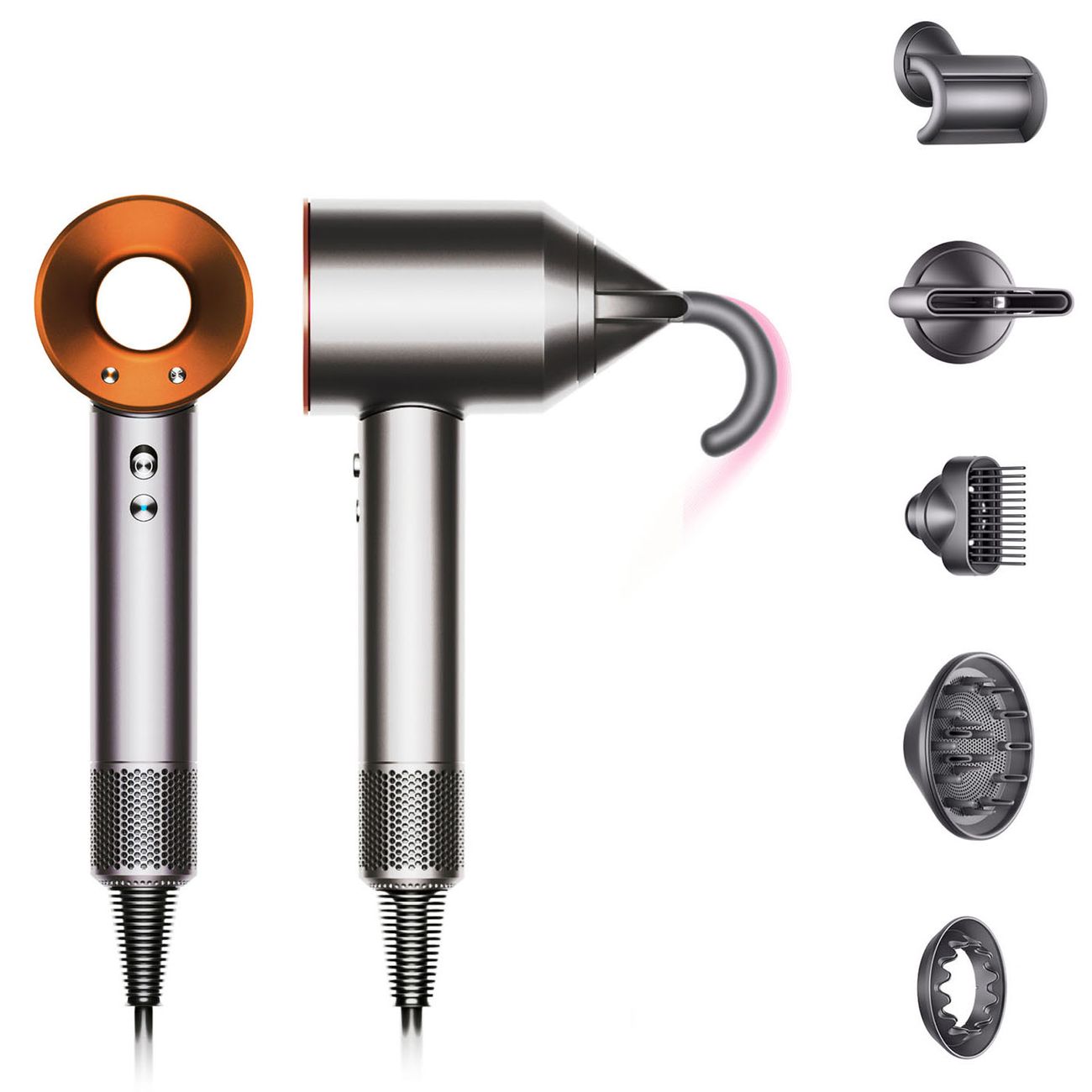 Изображение товара Фен Dyson Supersonic HD07 Nickel/медный