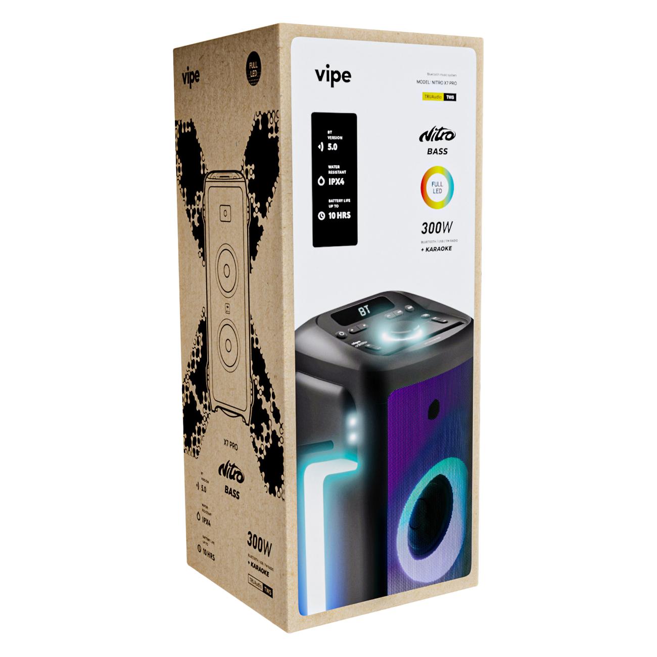 Как подключить колонку vipe nitro x5 Купить Музыкальная система Midi Vipe Nitro X7 Pro в каталоге интернет магазина М