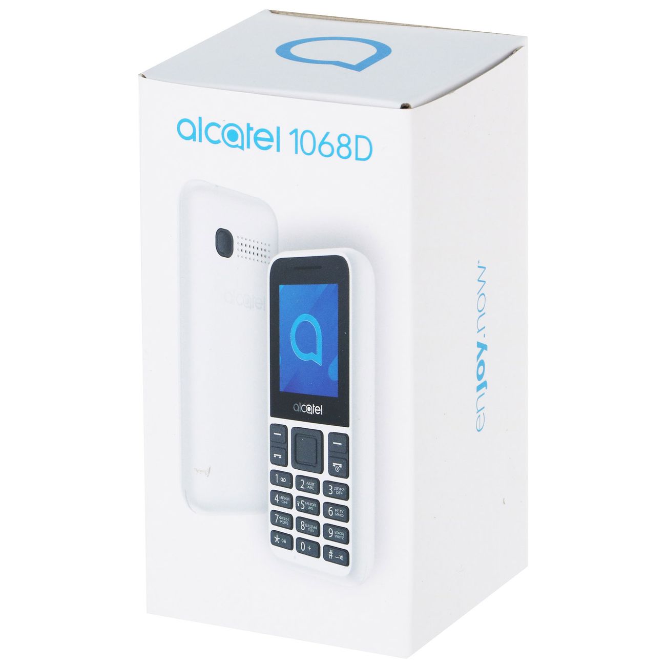 Купить Мобильный телефон Alcatel 1068D White в каталоге интернет магазина  М.Видео по выгодной цене с доставкой, отзывы, фотографии - Москва