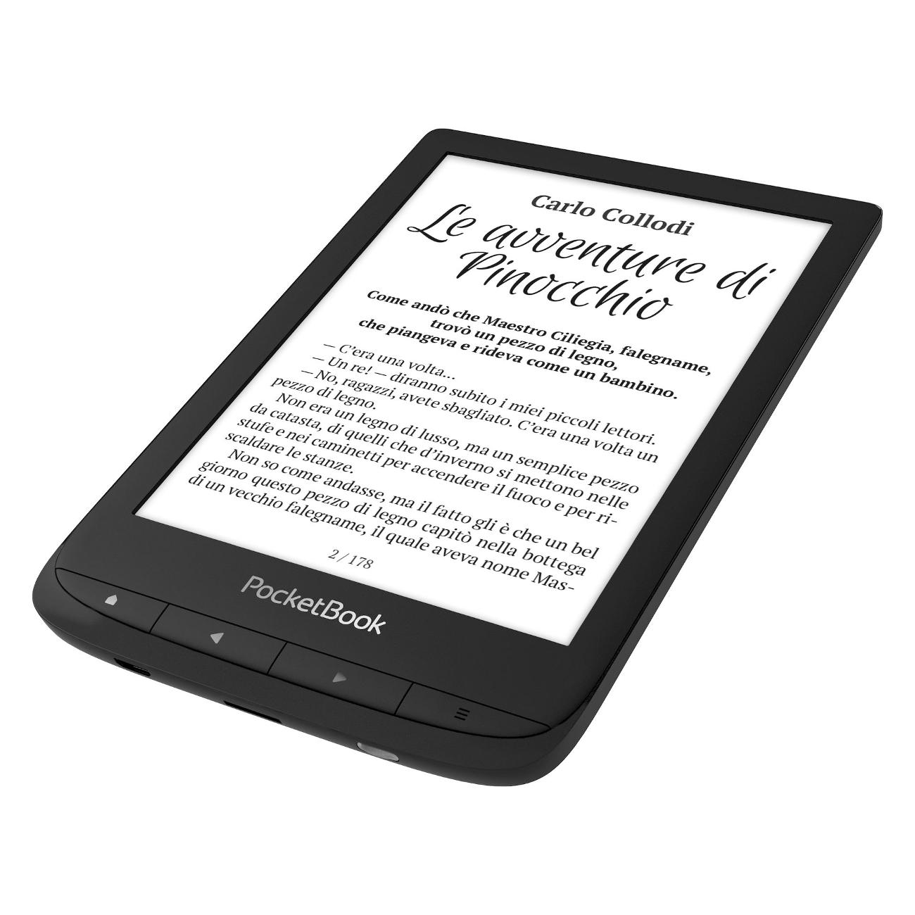 Электронная книга PocketBook 628 Touch Lux 5 Ink Black (черный)