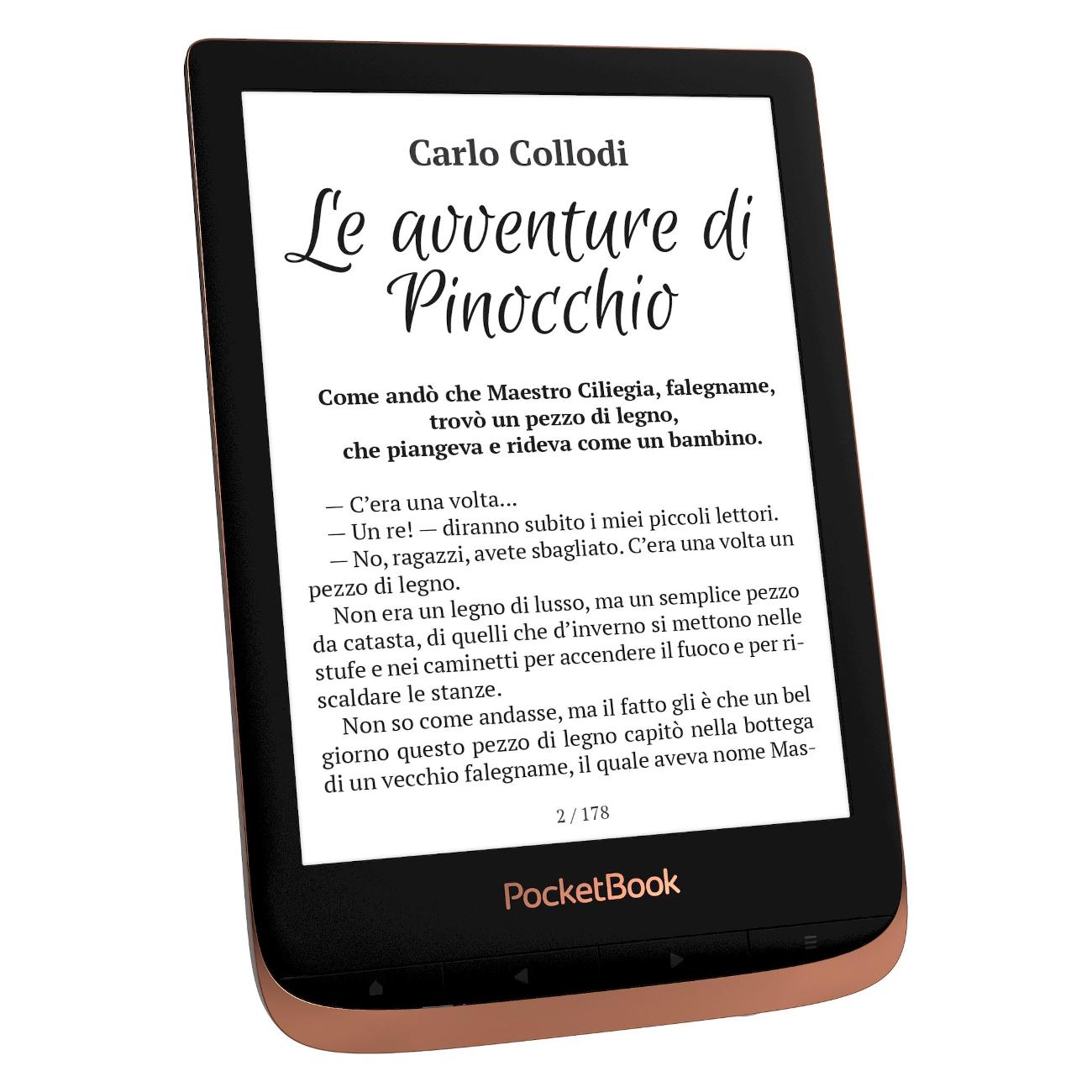 Электронная книга PocketBook 632 Touch HD 3 Spicy Copper (медный)