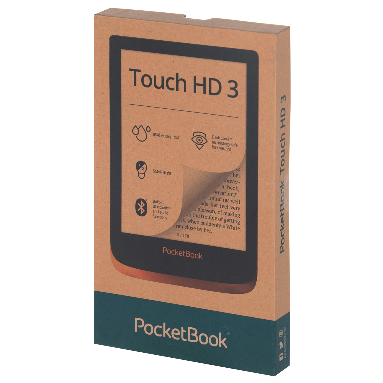 Купить Электронная книга PocketBook 632 Touch HD 3 Metallic Grey (серый  металлик) в каталоге интернет магазина М.Видео по выгодной цене с  доставкой, отзывы, фотографии - Москва