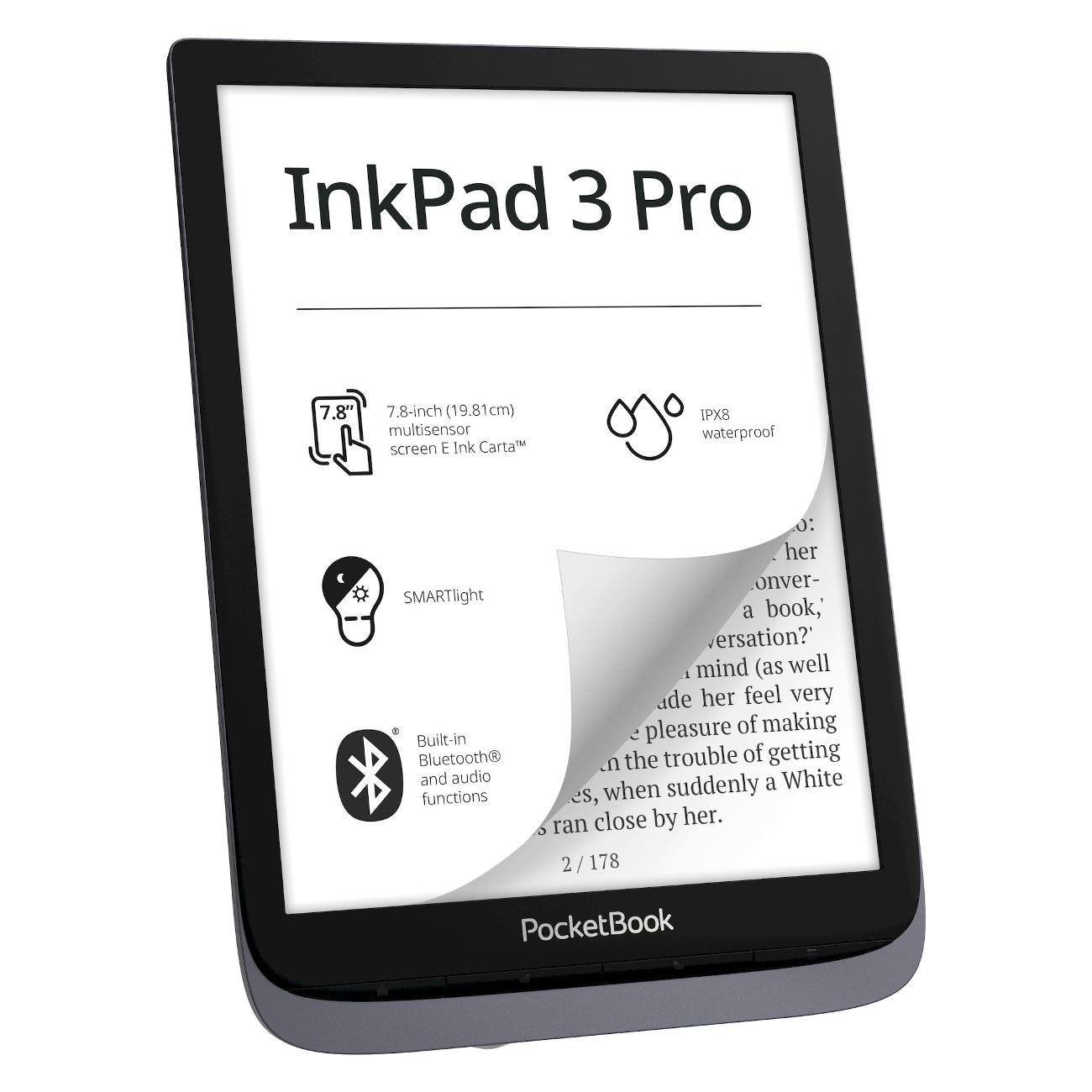 Купить Электронная книга PocketBook 740 Pro InkPad 3 Pro Metallic Grey  (серый металлик) в каталоге интернет магазина М.Видео по выгодной цене с  доставкой, отзывы, фотографии - Москва