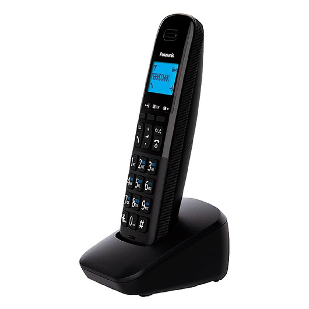 Купить Телефон dect Panasonic KX-TGB610RU Black в каталоге интернет  магазина М.Видео по выгодной цене с доставкой, отзывы, фотографии - Москва