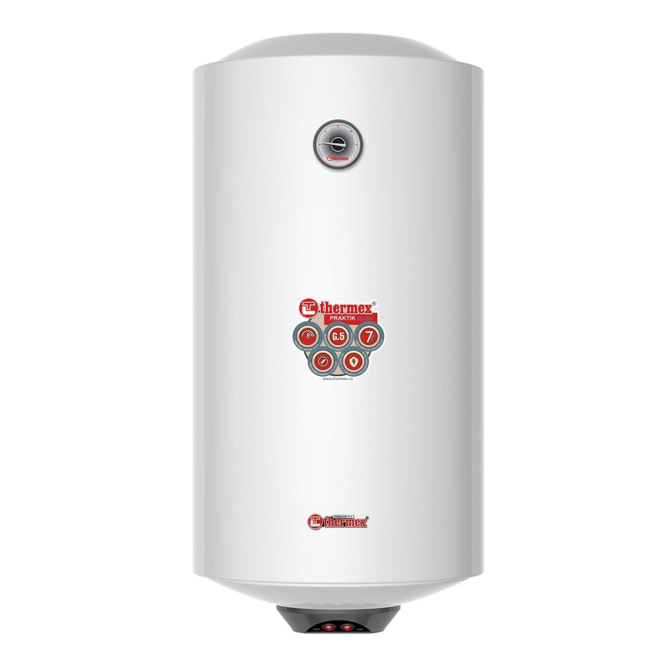 Изображение товара Водонагреватель накопительный Thermex Praktik 30 V Slim (накопит., 30л, верт., 2,5кВт)