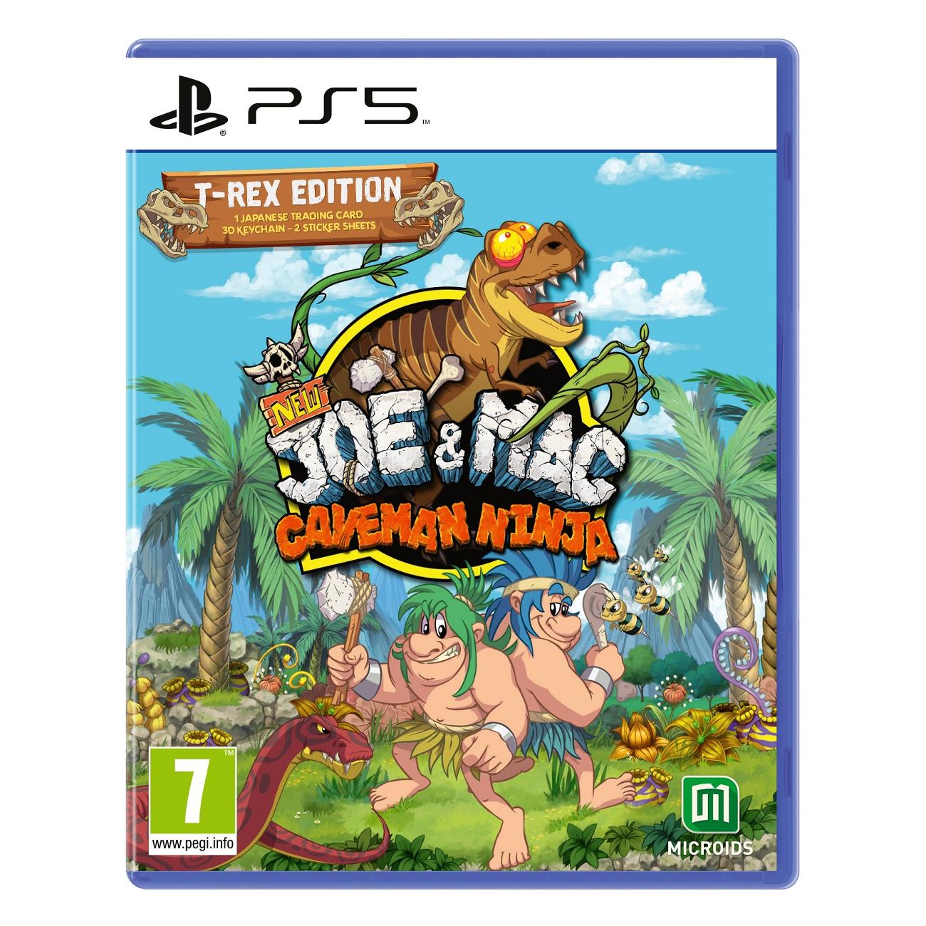 Купить PS5 игра Microids New Joe & Mac - Caveman Ninja. T-Rex Edition в  каталоге интернет магазина М.Видео по выгодной цене с доставкой, отзывы,  фотографии - Москва