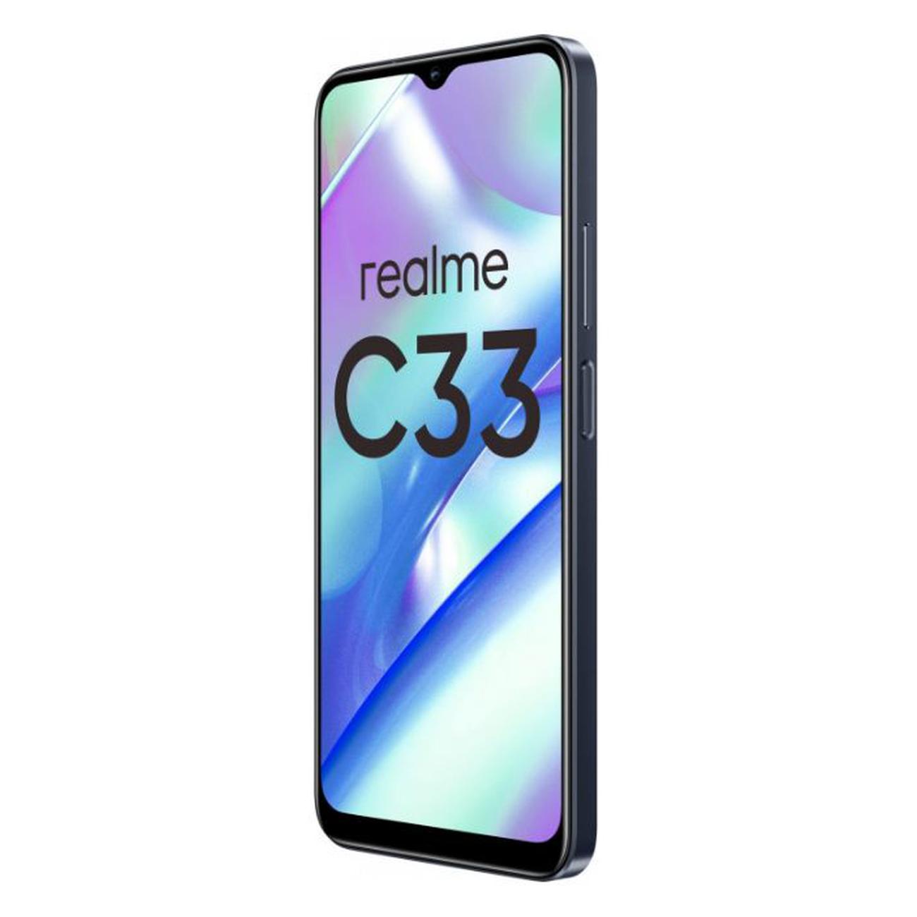 Купить Смартфон realme C33 3/32GB Black в каталоге интернет магазина  М.Видео по выгодной цене с доставкой, отзывы, фотографии - Москва