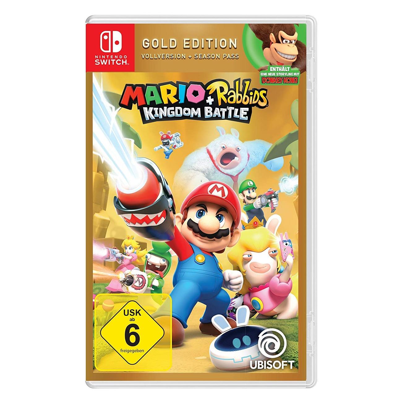 Игра Ubisoft Mario & Rabbids: Kingdom Battle - Gold Edition - отзывы  покупателей и владельцев | М.Видео - Москва