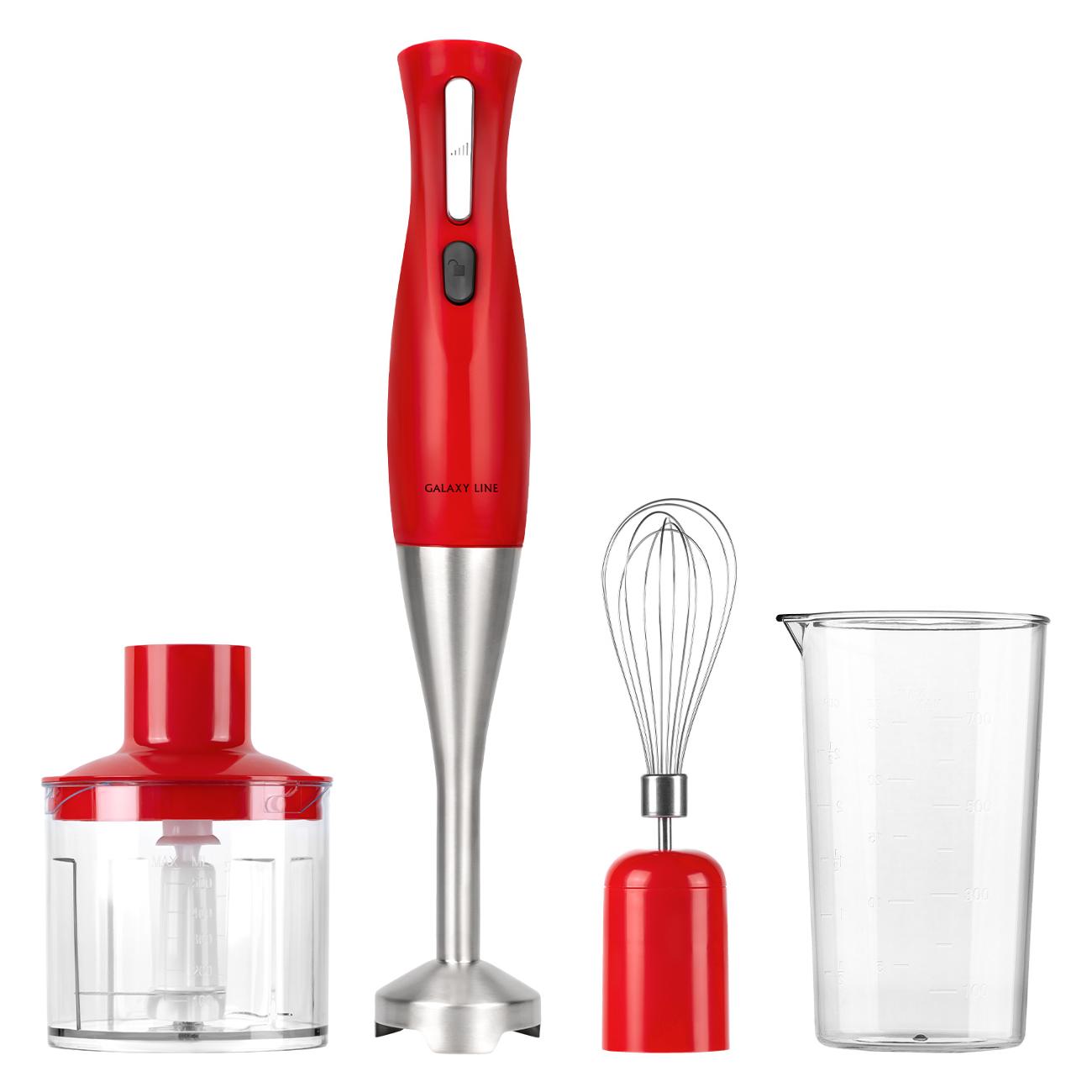 Изображение товара Погружной блендер Galaxy LINE GL2164 красный