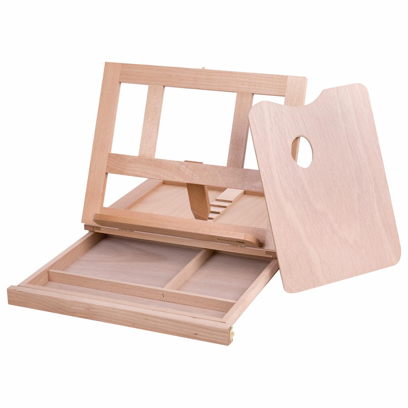 Изображение товара Мольберт напольный Brauberg 34,5x26x27см с ящиком (192247)