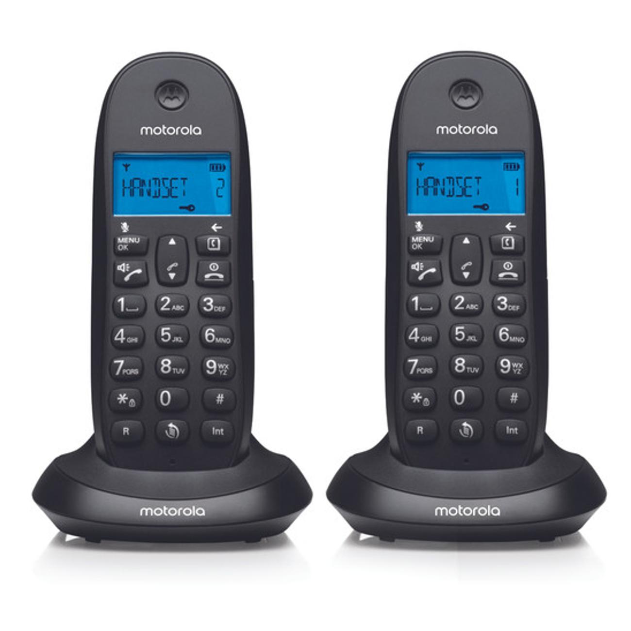 Телефон dect Motorola C1002LB+ Black