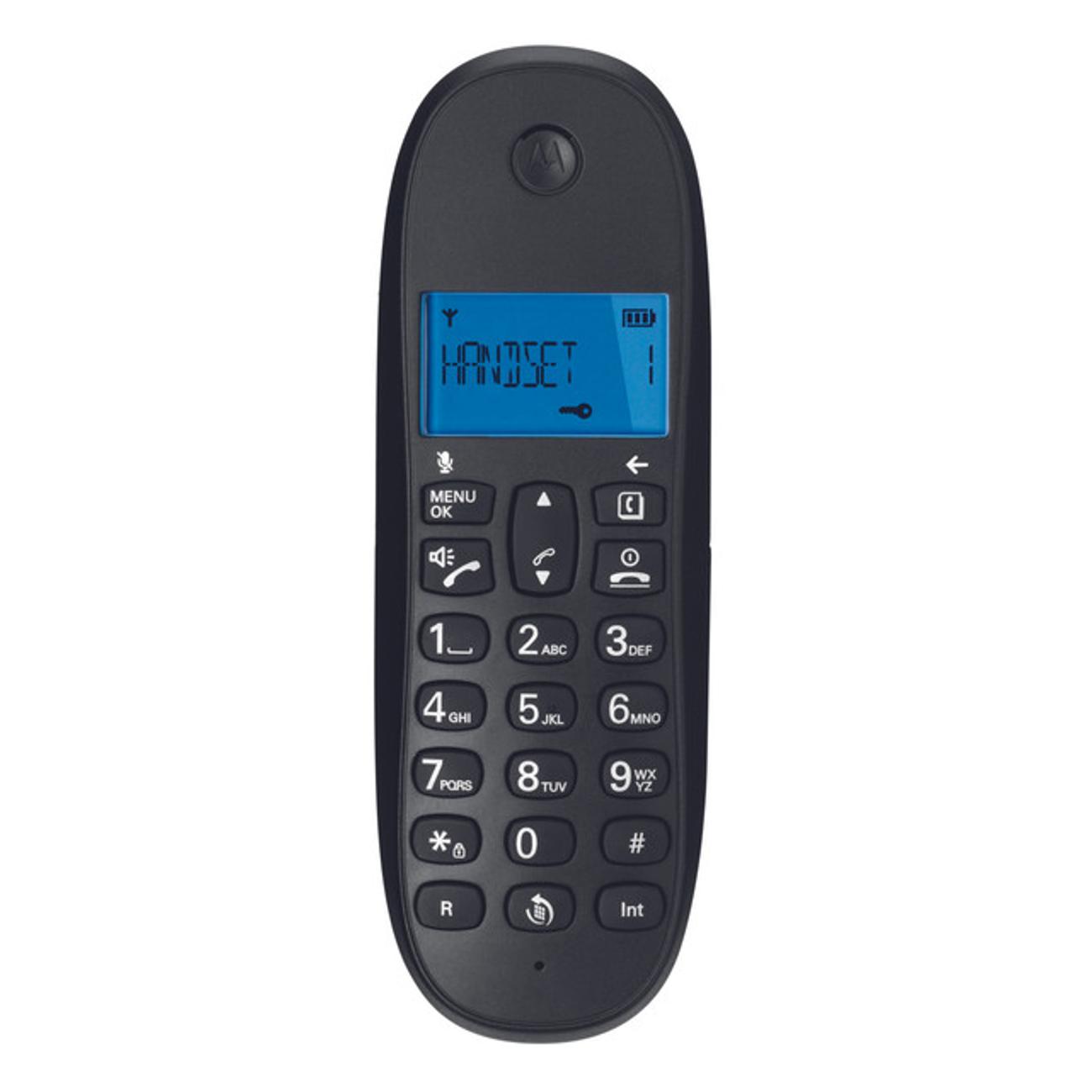 Купить Телефон dect Motorola C1001LB+ Black в каталоге интернет магазина  М.Видео по выгодной цене с доставкой, отзывы, фотографии - Москва