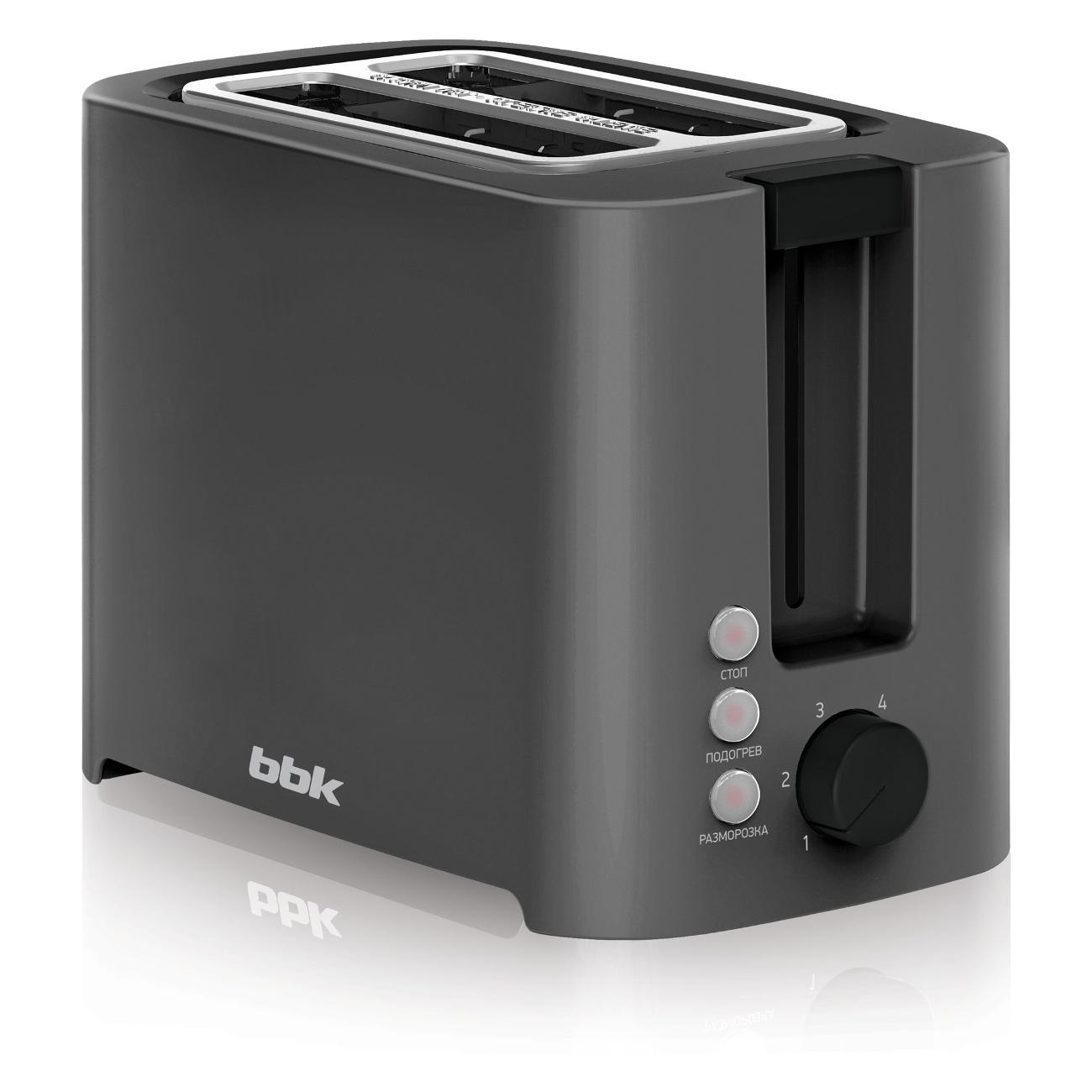 Изображение товара Тостер BBK TR81M(DG) Gray