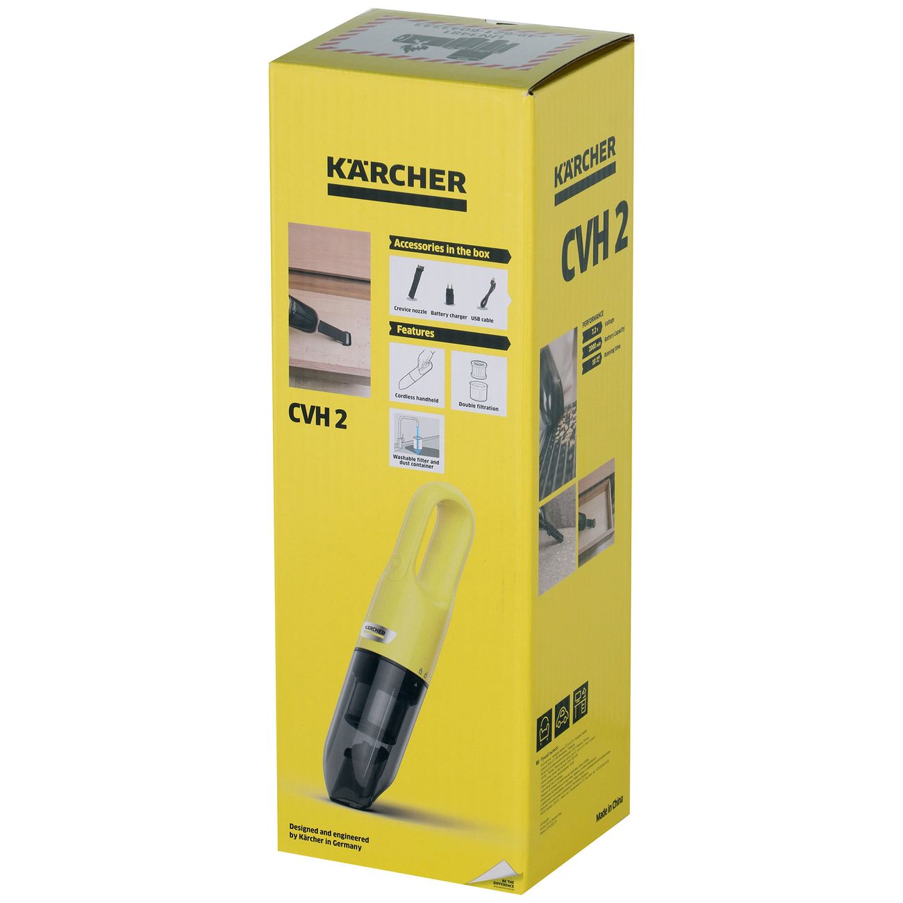 Купить Пылесос автомобильный Karcher CVH 2*EU в каталоге интернет магазина  М.Видео по выгодной цене с доставкой, отзывы, фотографии - Москва